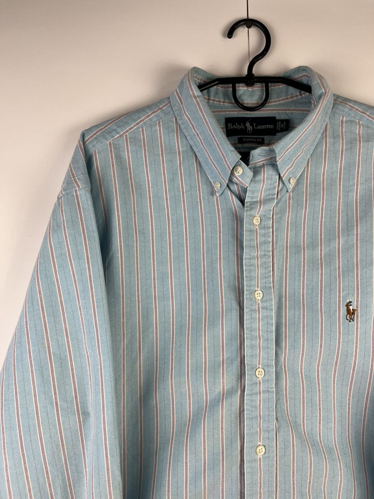 Ralph Lauren Ralph Lauren Vintage Stripped Cotton Shirt Button Up Size US XXL / EU 58 / 5 - 2 Thumbnail
