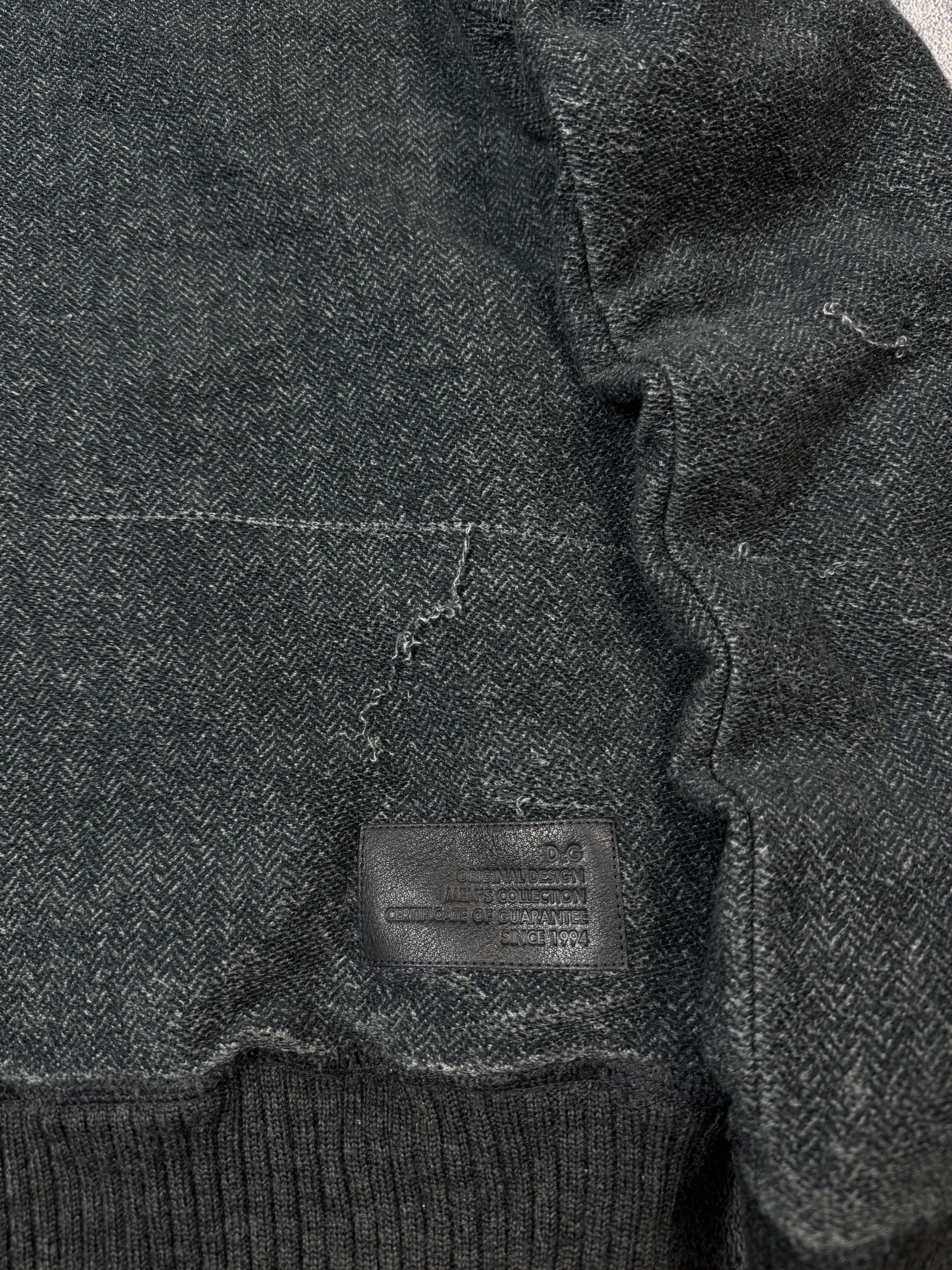 Dolce & Gabbana Archieve AW2004 Dolce & Gabbana Wool Zip Hoodie Size US M / EU 48-50 / 2 - 17 Thumbnail