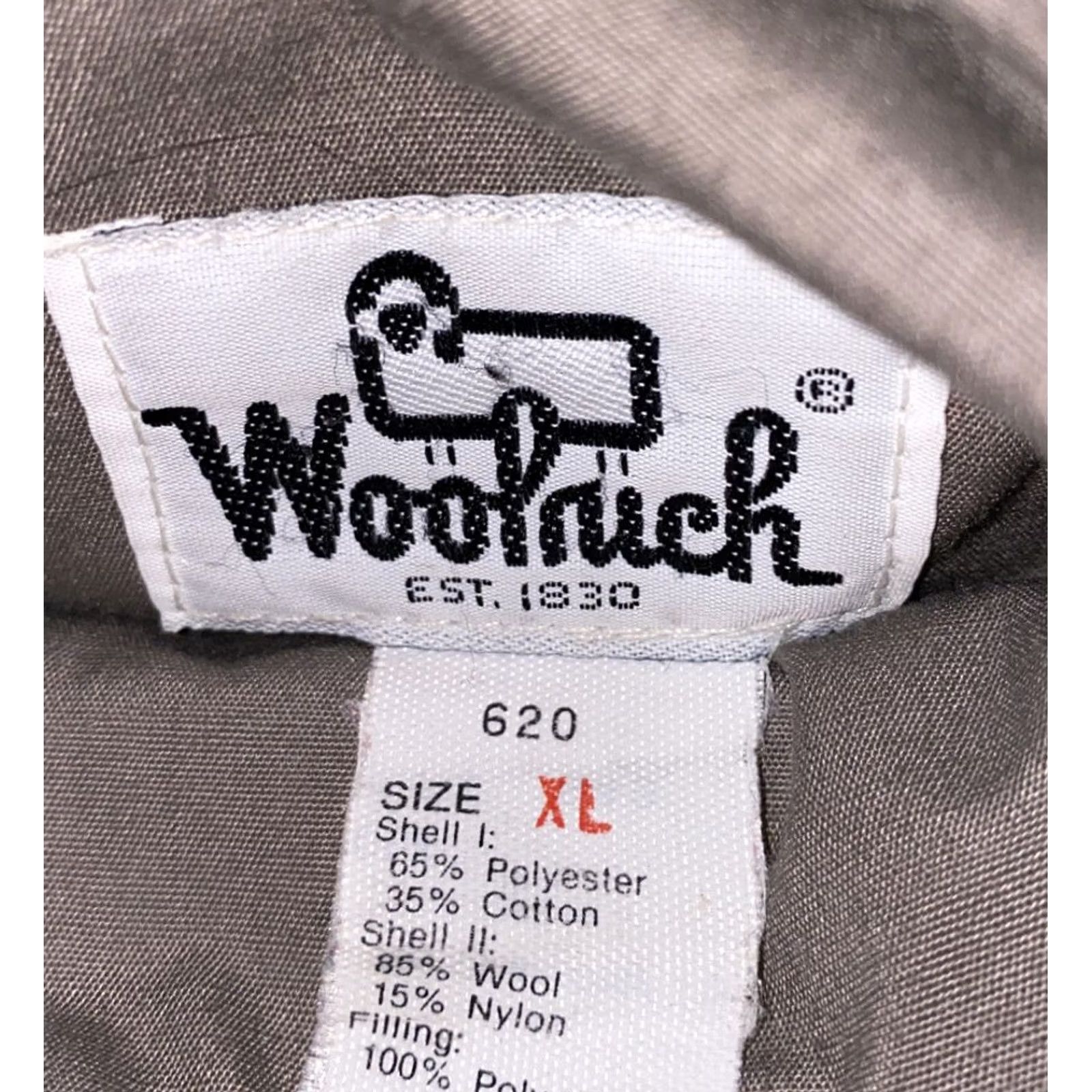 Vintage Woolrich Vest Mens Gray Polyester/Cotton Wool Lined Snap Button XL Size Vest Size US XL / EU 56 / 4 - 5 Thumbnail