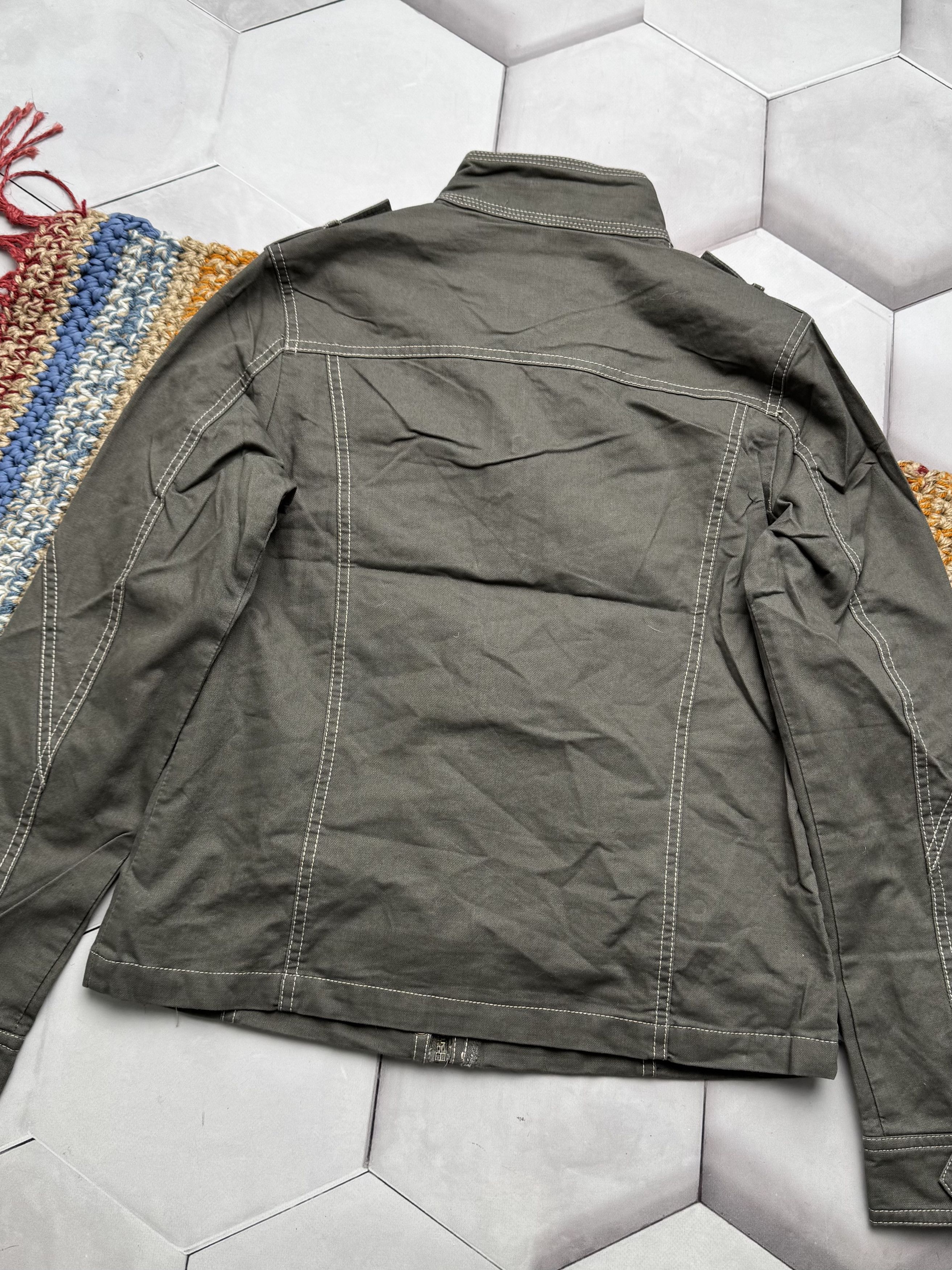 Vintage Women's Vintage Military Jacket Olive Coat Field Army (E4) Size S / US 4 / IT 40 - 6 Thumbnail