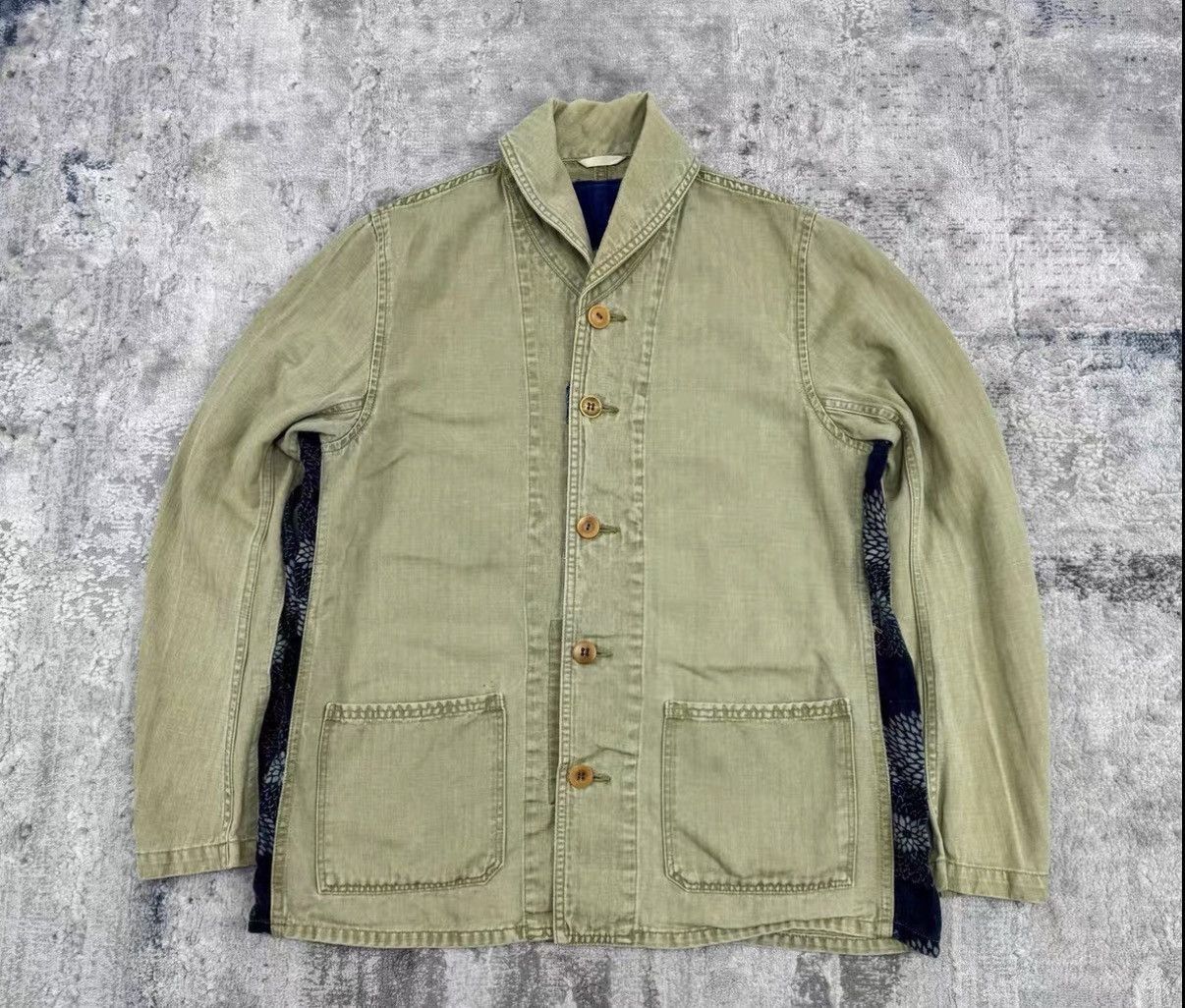 Visvim Green Button-Front Light Jacket with Pockets wxx Size US M / EU 48-50 / 2 - 1 Thumbnail
