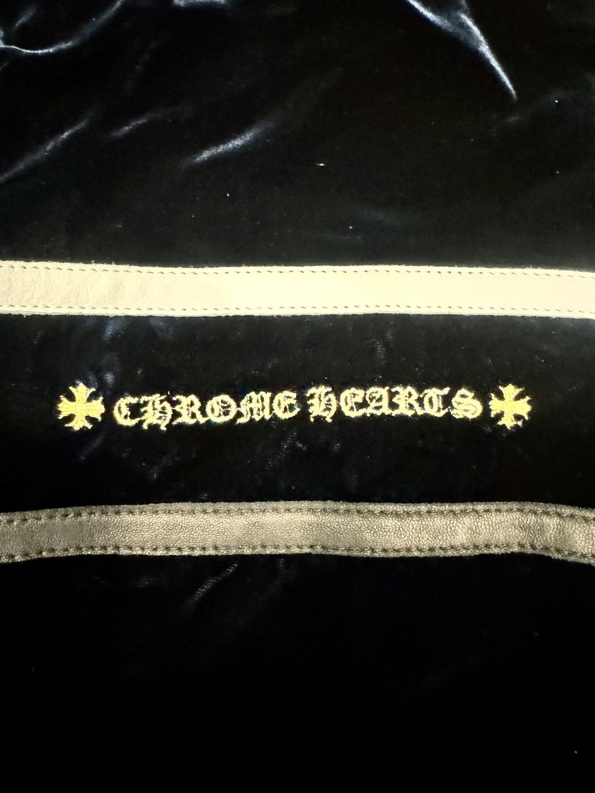 Chrome Hearts Chrome Hearts Navy Velour Jacket “So it Goes” L Size US L / EU 52-54 / 3 - 8 Thumbnail
