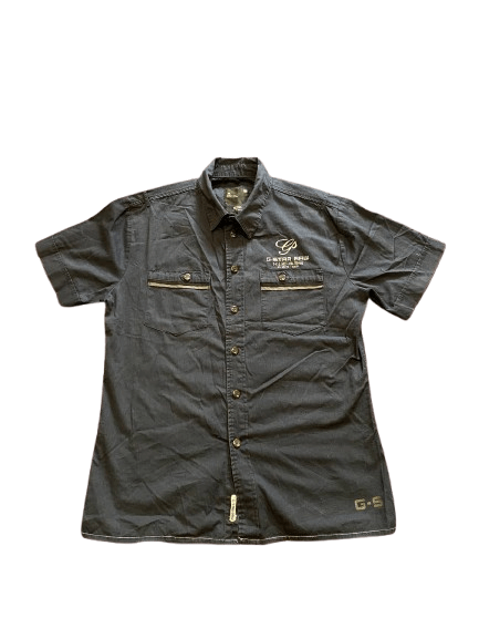 G-Star Vintage G-Star Raw Regular Fit Button Up Shirt Size XL Size US XL / EU 56 / 4 - 1 Thumbnail