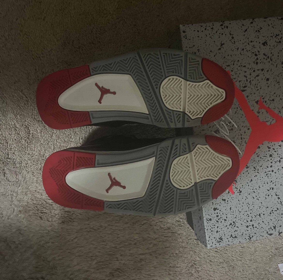 Jordan Brand Jordan 4 Bred Reamagined Size US 6.5 / EU 39-40 - 5 Thumbnail
