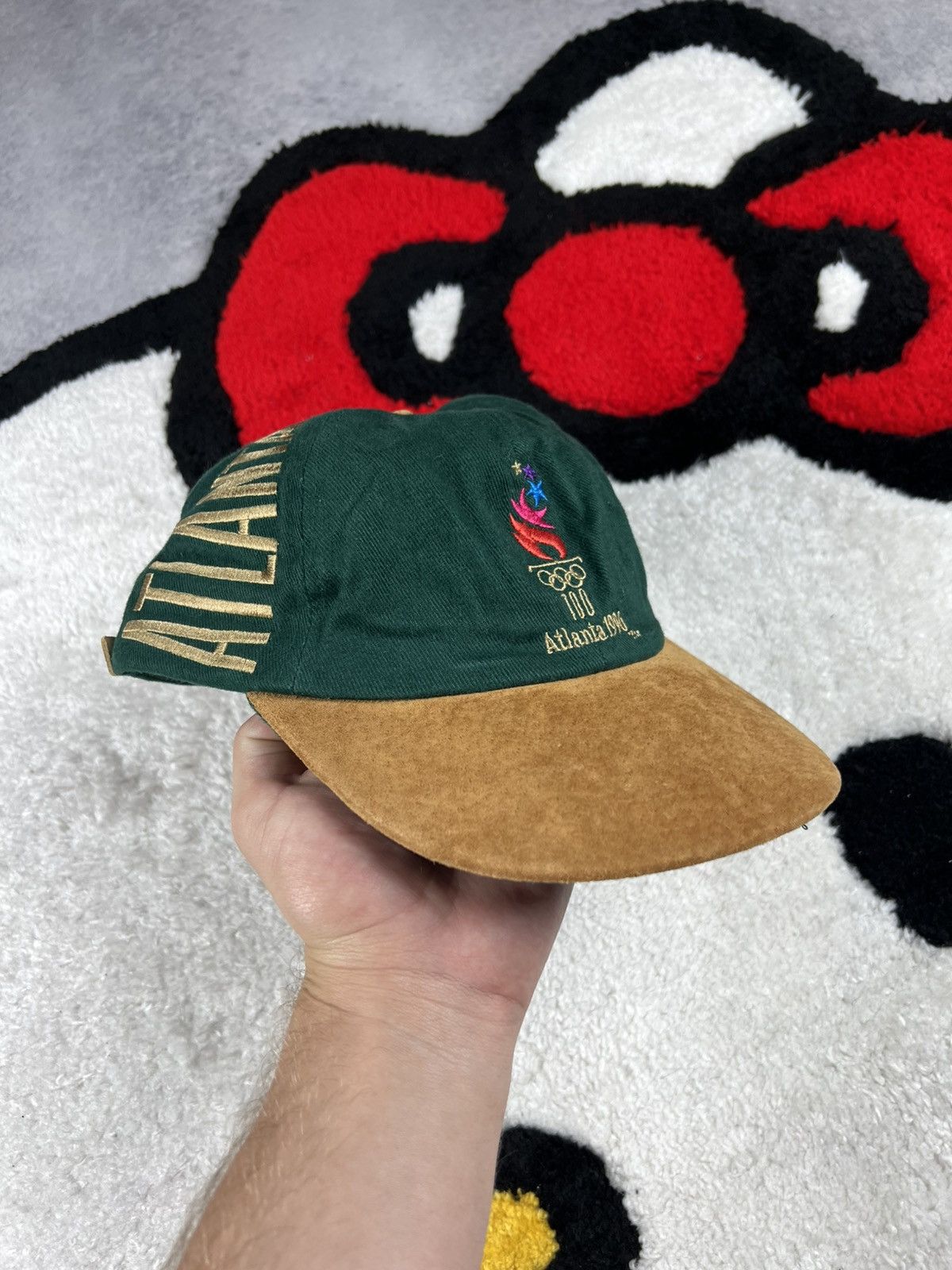 USA Olympics Vintage Atlanta 1996 USA Olympic McDonald’s Retro Cap Hat Size ONE SIZE - 1 Thumbnail