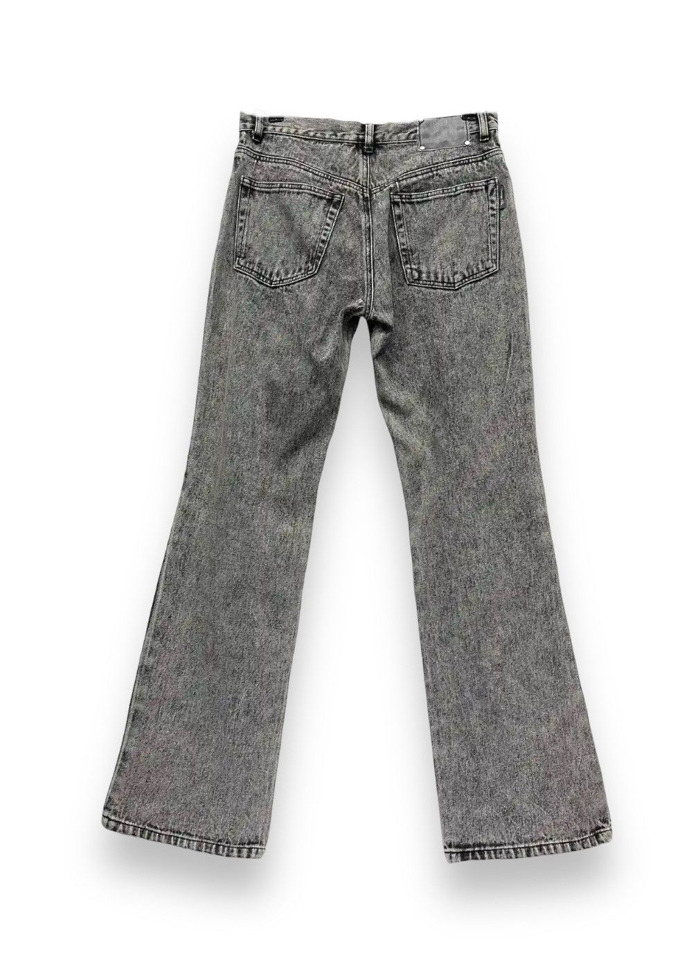BERNINGS SHO 90’s PUNK🔥BERNINGS-SHO Flare Distressed Ripped Acid Wash Size 30" / US 8 / IT 44 - 4 Thumbnail