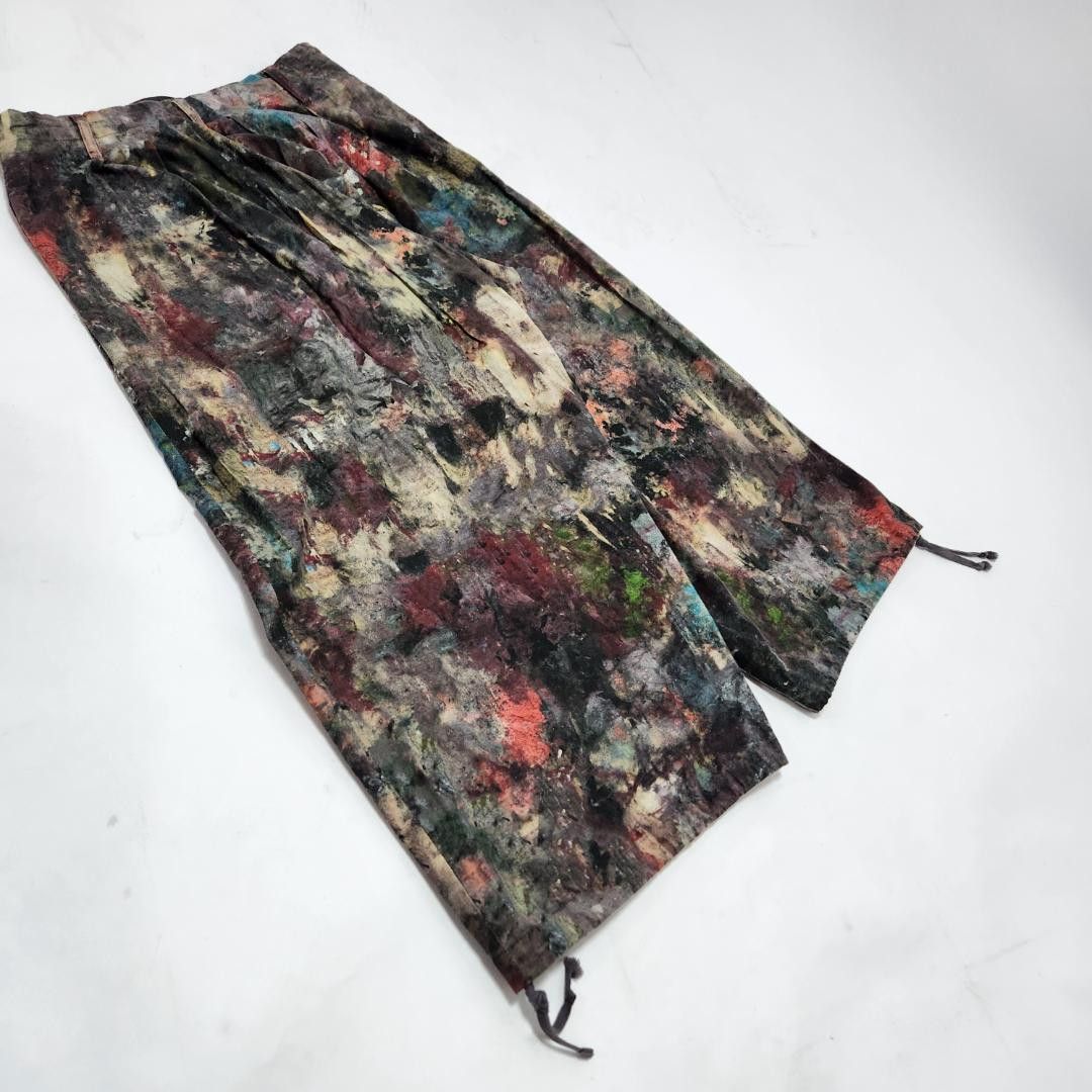 Yohji Yamamoto yohji yamamoto pour homme multi/paint/wide pants Size US 33 - 5 Thumbnail
