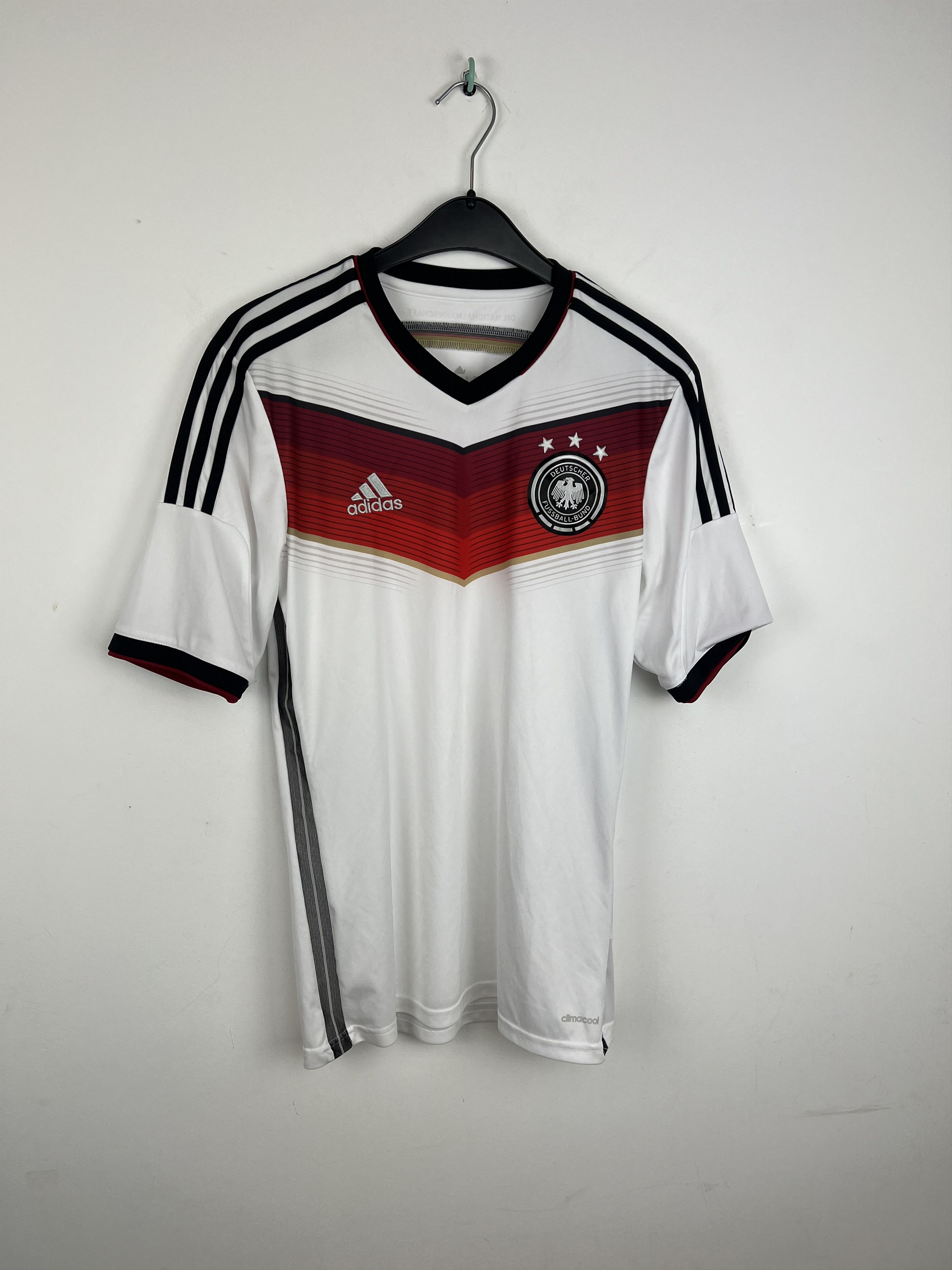 Adidas GERMANY NATIONAL TEAM 2014 -15 FOOTBALL Kit JERSEY Size US M / EU 48-50 / 2 - 9 Thumbnail