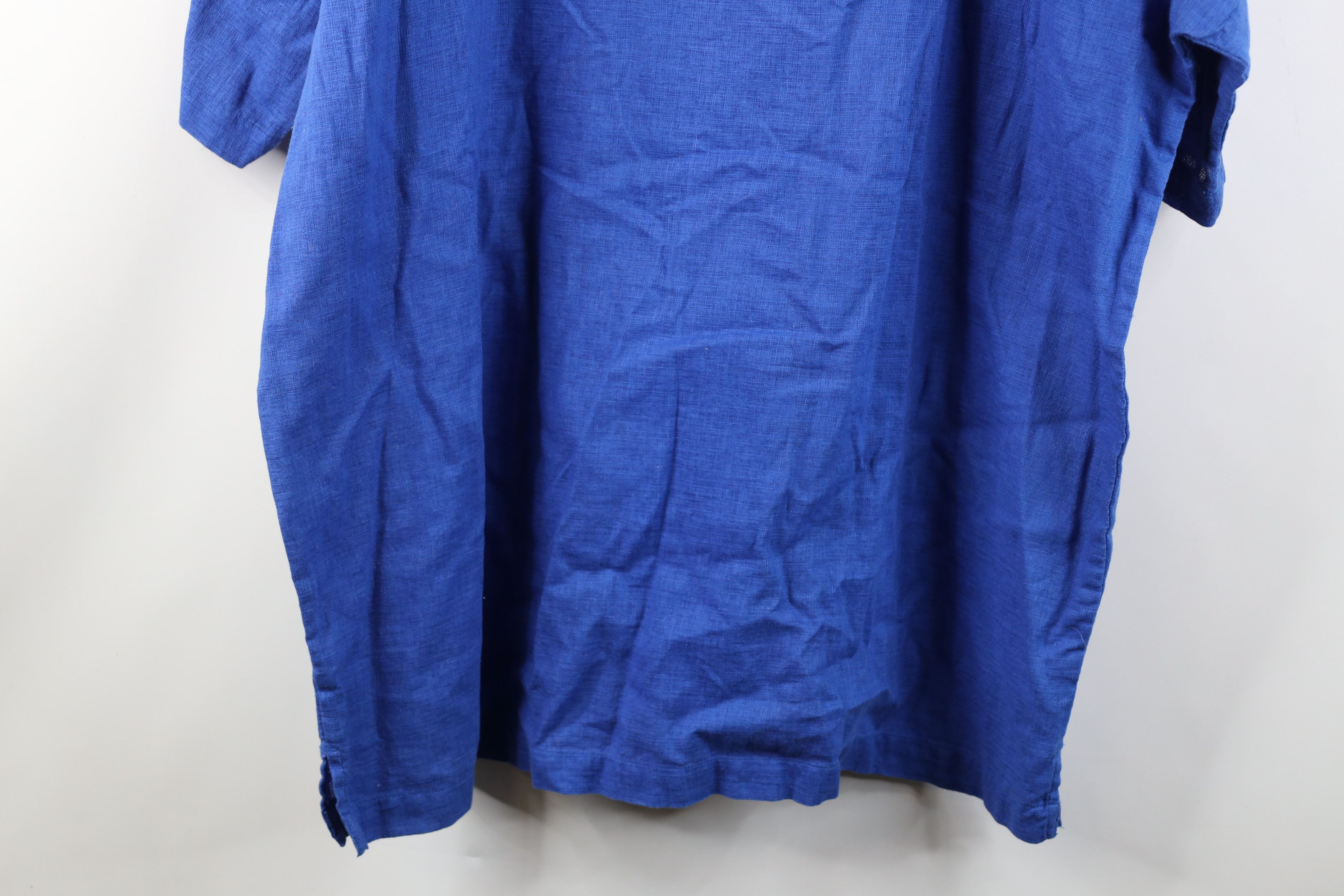 Karl Kani Vintage 90s Y2K Karl Kani Linen Short Sleeve Button Shirt Size US XXL / EU 58 / 5 - 12 Thumbnail