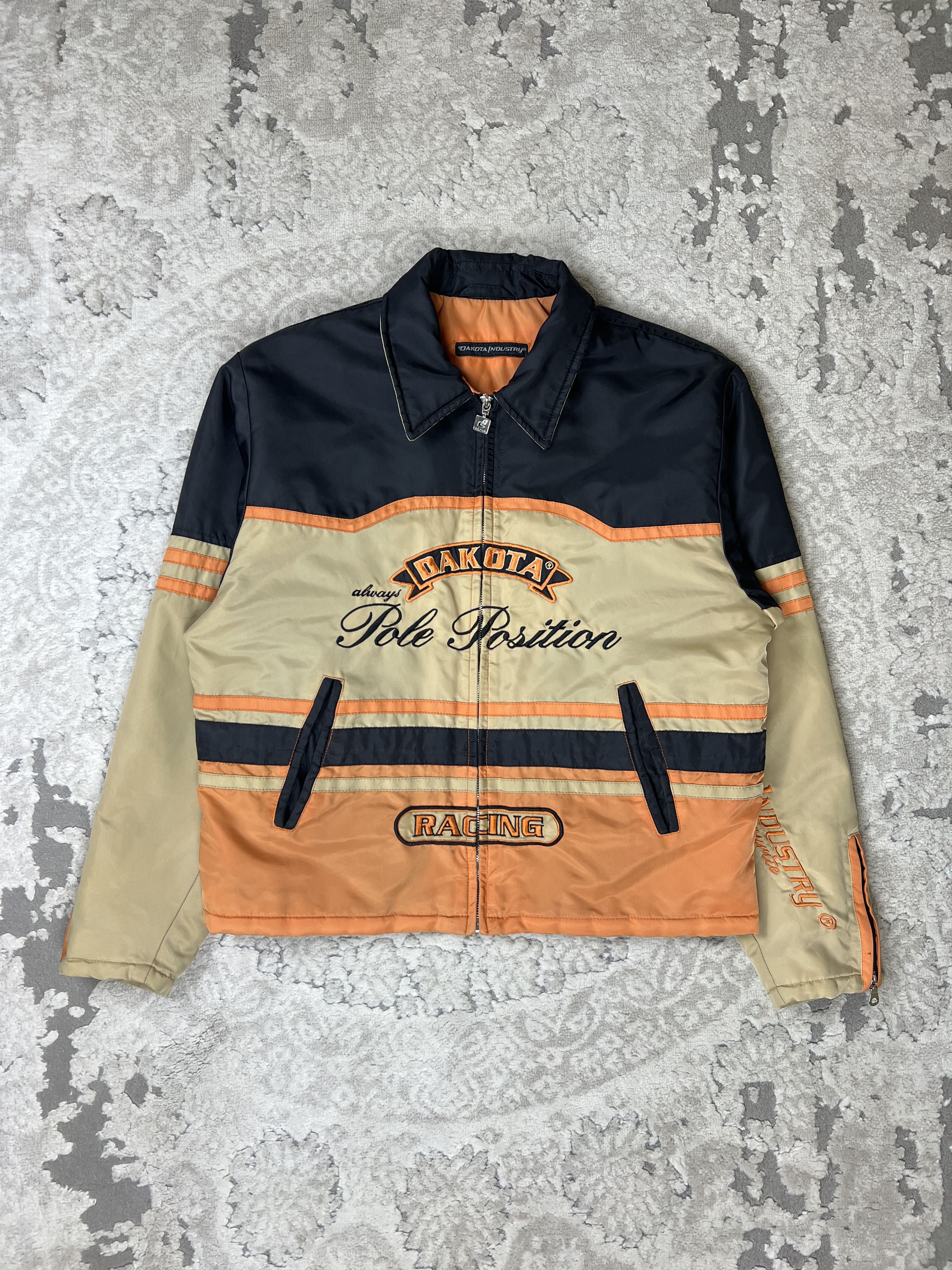 Other Vintage Dakota Industry Racing "Pole Position" Moto Jacket Size US L / EU 52-54 / 3 - 2 Thumbnail