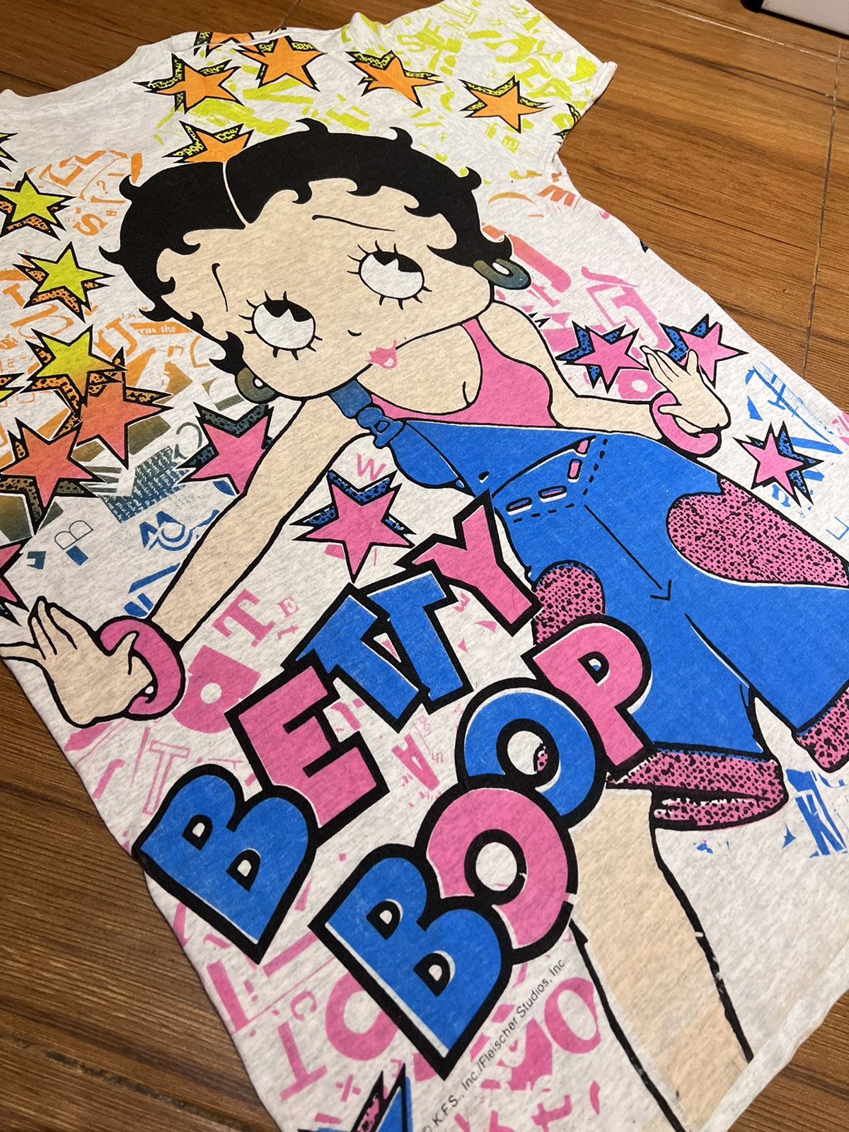 Vintage 🔥RARE🔥Vintage 90s AOP Betty Boop Size US L / EU 52-54 / 3 - 6 Thumbnail