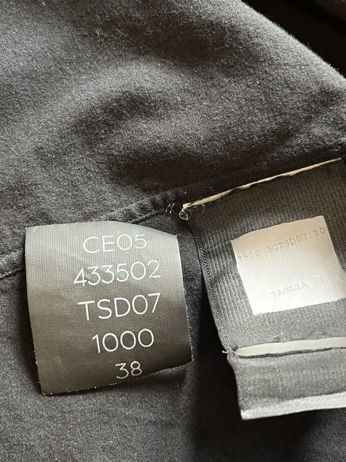 Balenciaga Balenciaga Black Zip Overshirt – Ref. 433502 TSD07 1000 Size US XXS / EU 40 - 7 Thumbnail