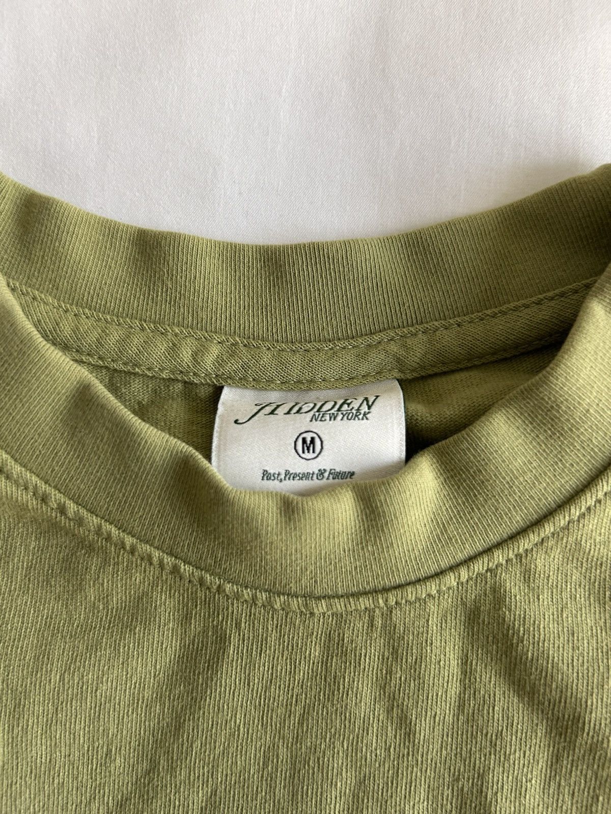 HIDDEN Hidden NY 3D Shattered Tee Olive Made in USA Size US M / EU 48-50 / 2 - 7 Thumbnail
