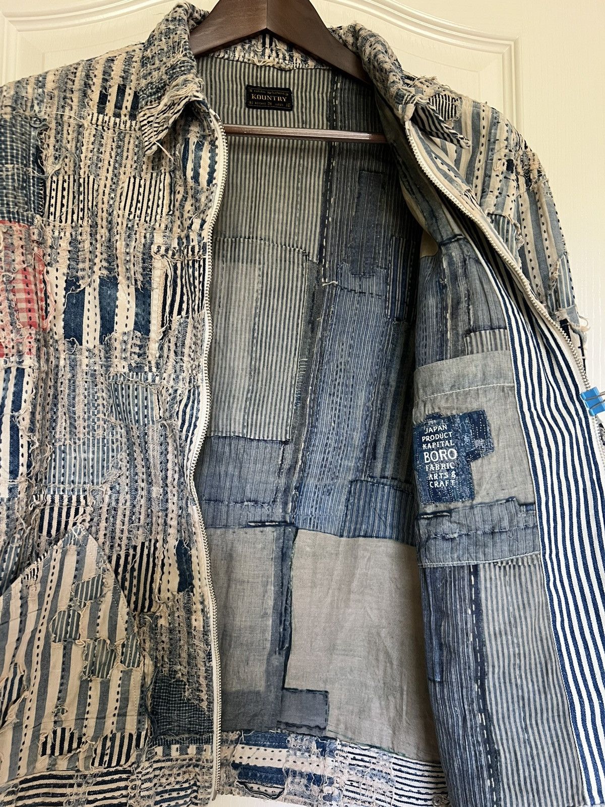 Kapital LIBERTY-BORO ZIP UP Blouson - Hickory Size US L / EU 52-54 / 3 - 15 Thumbnail