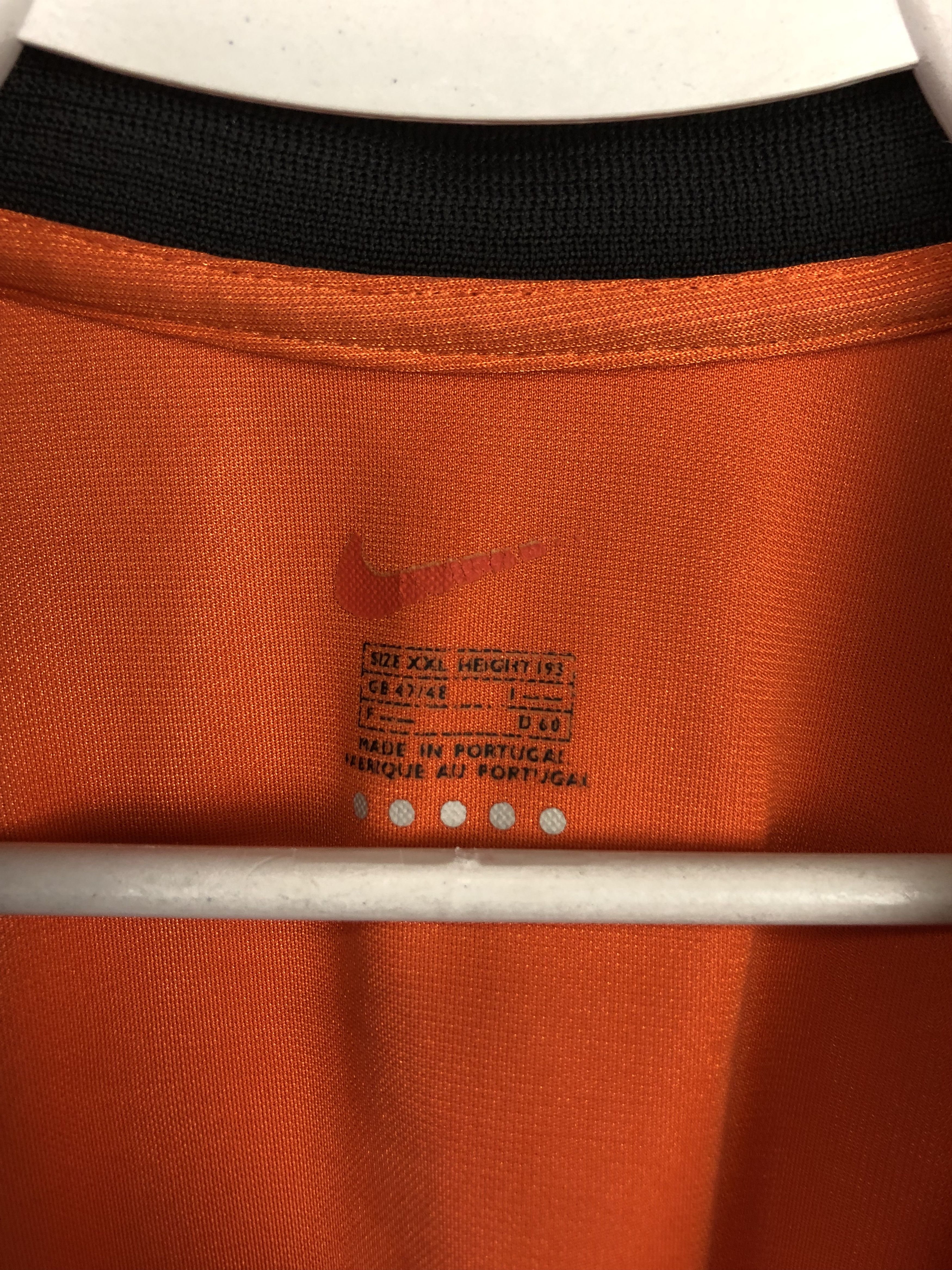 Nike Netherlands Holland Home football shirt 2000 Soccer Nike Size US XXL / EU 58 / 5 - 7 Thumbnail