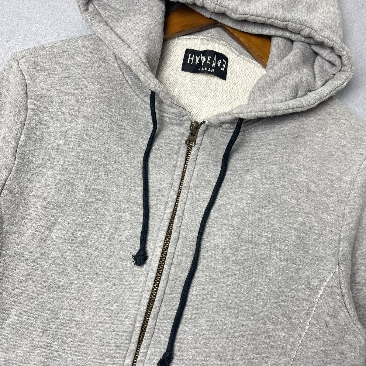 Japanese Brand HAPEACE Japan Longline Minimal Zip Hoodie Size US M / EU 48-50 / 2 - 3 Thumbnail