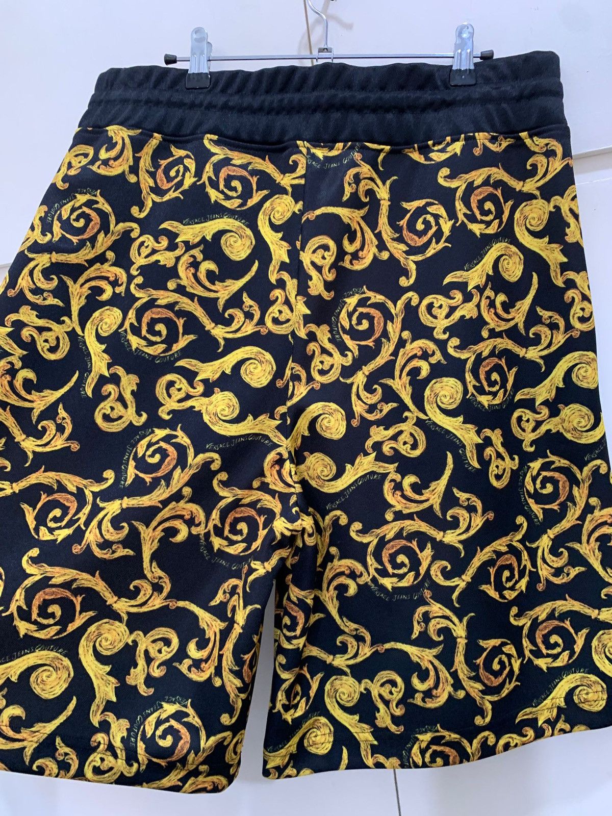 Versace Jeans Couture Tricetate Shorts Versace Jeans Culture Sketch Print L, black Size US 32 / EU 48 - 7 Thumbnail