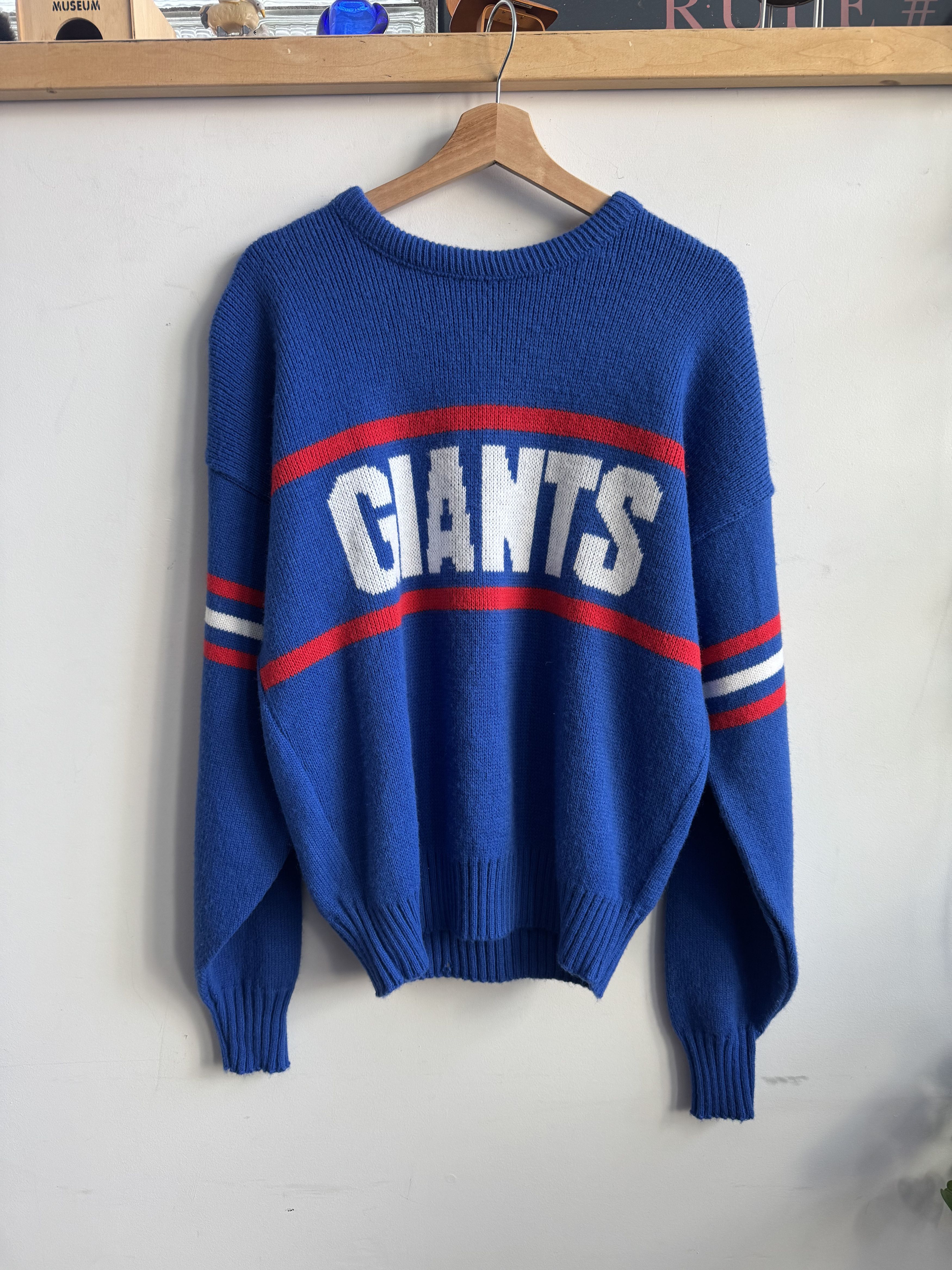 Vintage 80/90s Cliff Engle Giants Wool Pullover Sweater Size M/L Size US M / EU 48-50 / 2 - 1 Thumbnail
