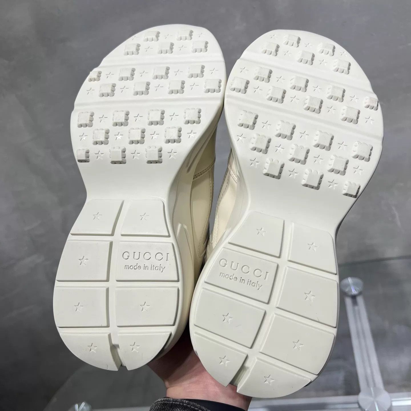 Gucci Gucci Rhyton Ivory 36.5 Box YH23075 Size US 6 / IT 36 - 7 Thumbnail