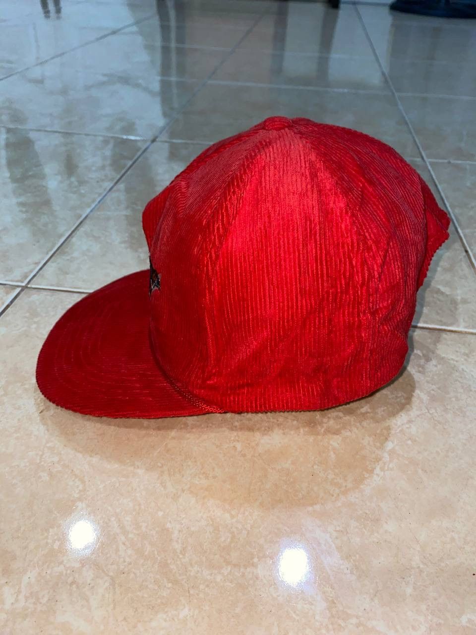 Vintage Vintage 80s Exxon Corduroy Hats Size ONE SIZE - 2 Thumbnail