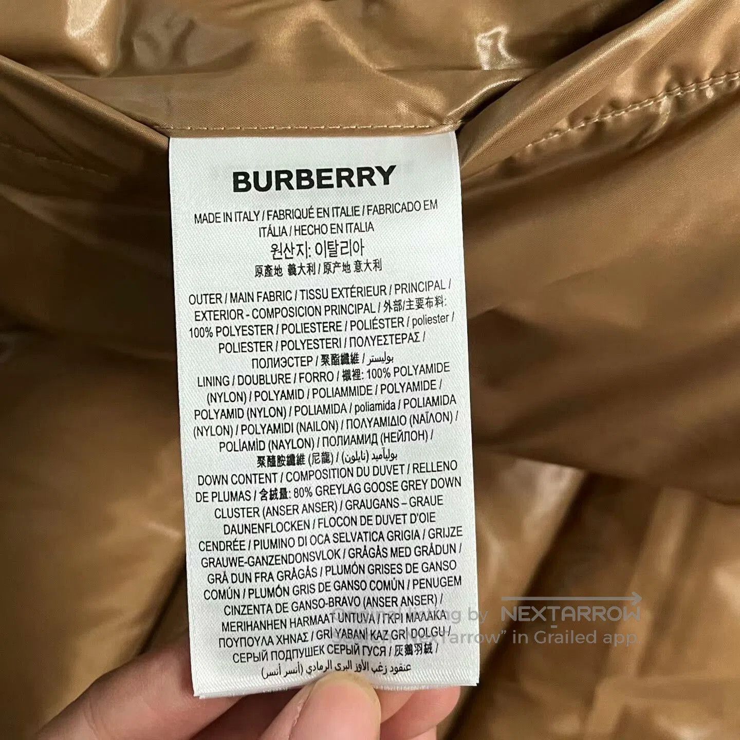 Burberry burberry check puffer jacket size m. Size US M / EU 48-50 / 2 - 5 Thumbnail