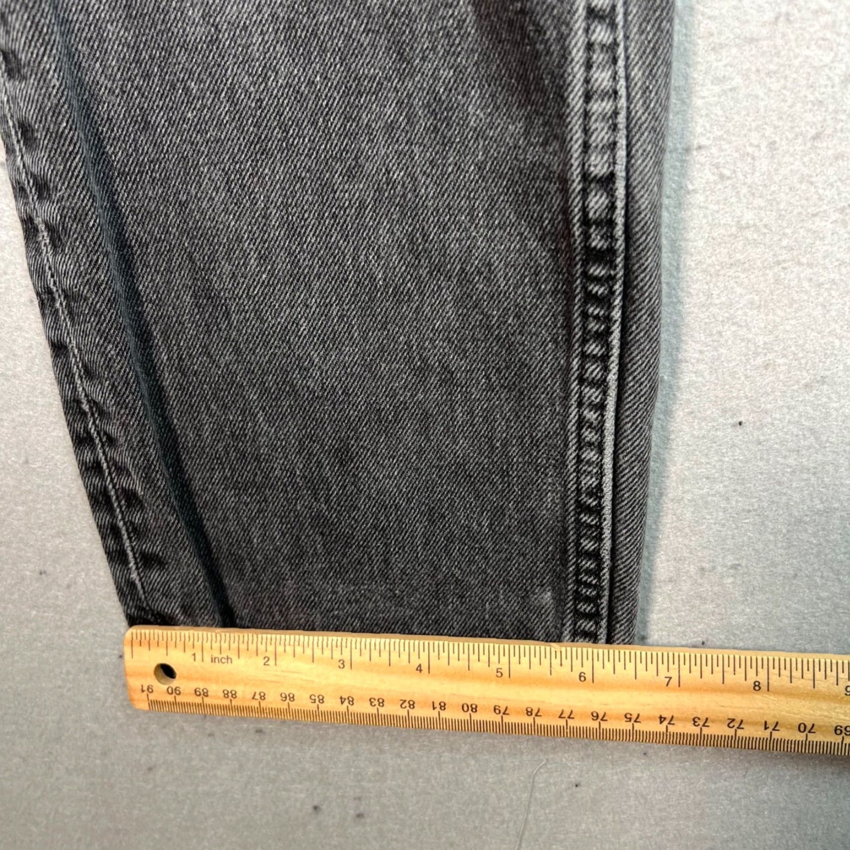 Zara Zara Womens High-Waisted Grey Denim Jeans Size 2 Straight Leg Jeans Regular 5-Pocket Design Cotton Denim Slim Rise High Vintage No N/A Size 26" / US 2 / IT 38 - 7 Thumbnail