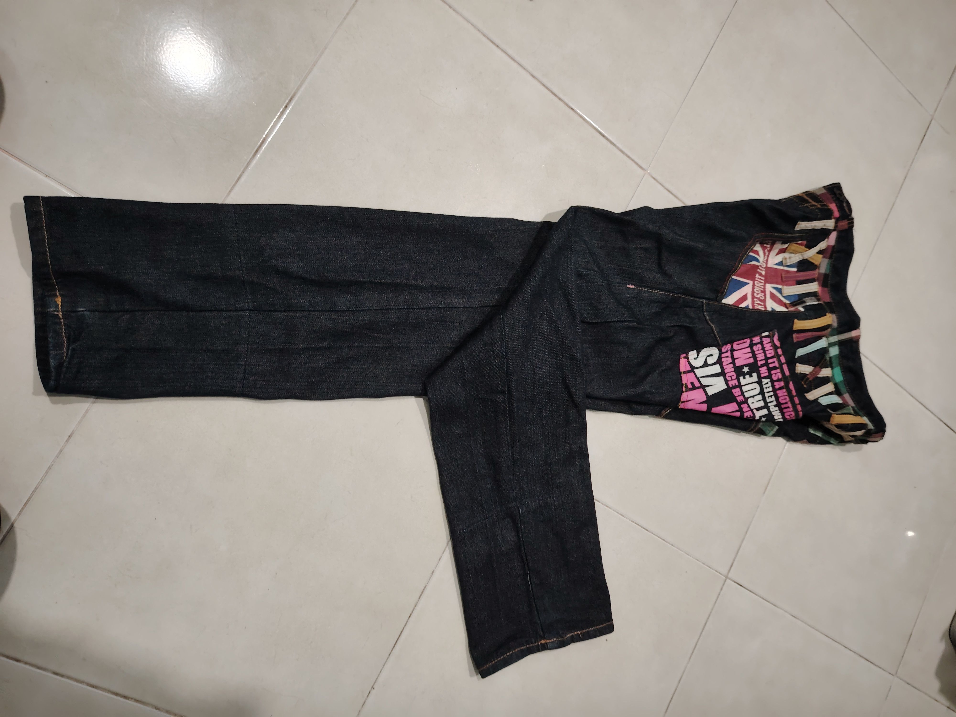 Japanese Brand Vintage Sorridere Japan Double Waist Jeans Size US 32 / EU 48 - 8 Thumbnail