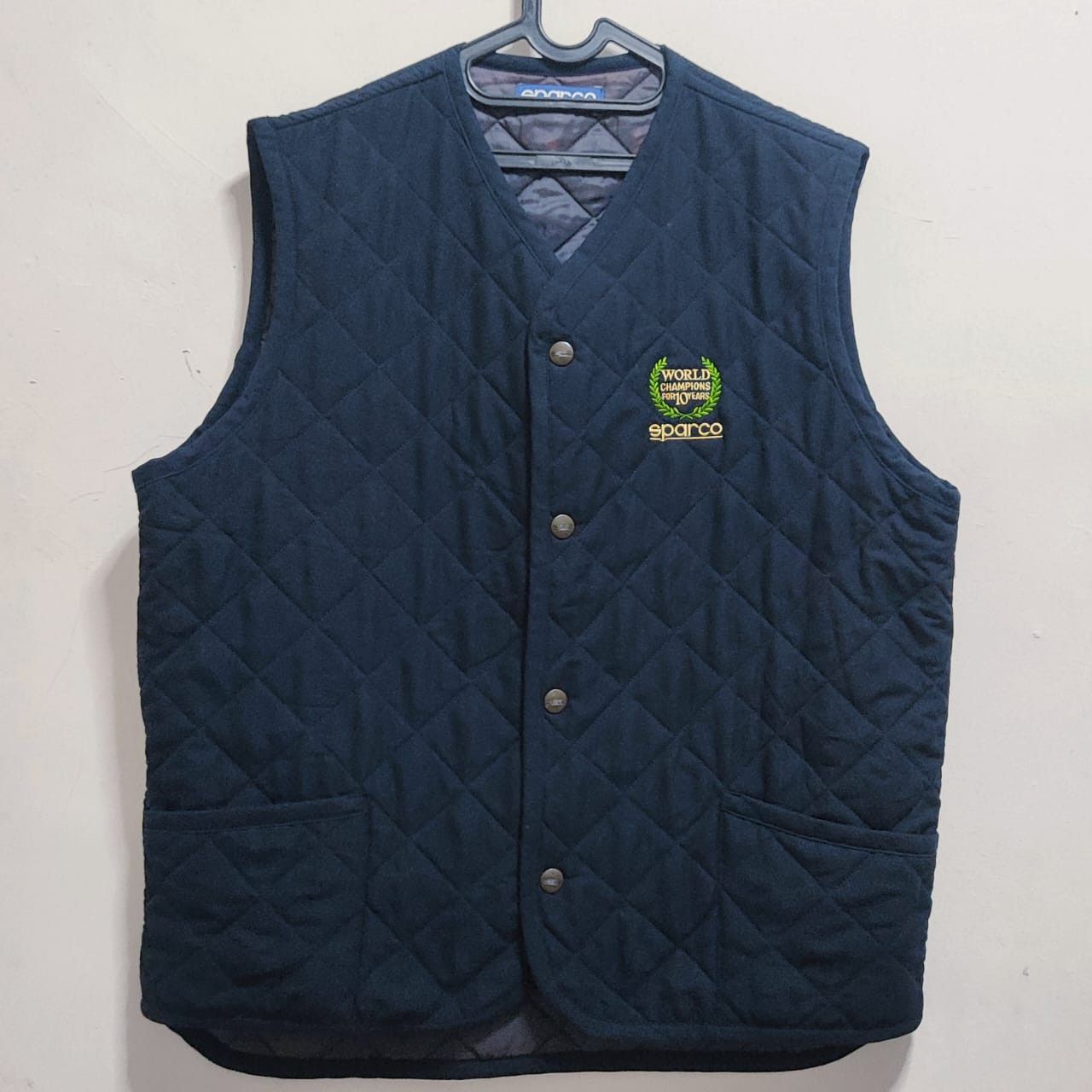 Other SPARCO Racing Vest Quilted World Champions Edition Size US L / EU 52-54 / 3 - 1 Thumbnail