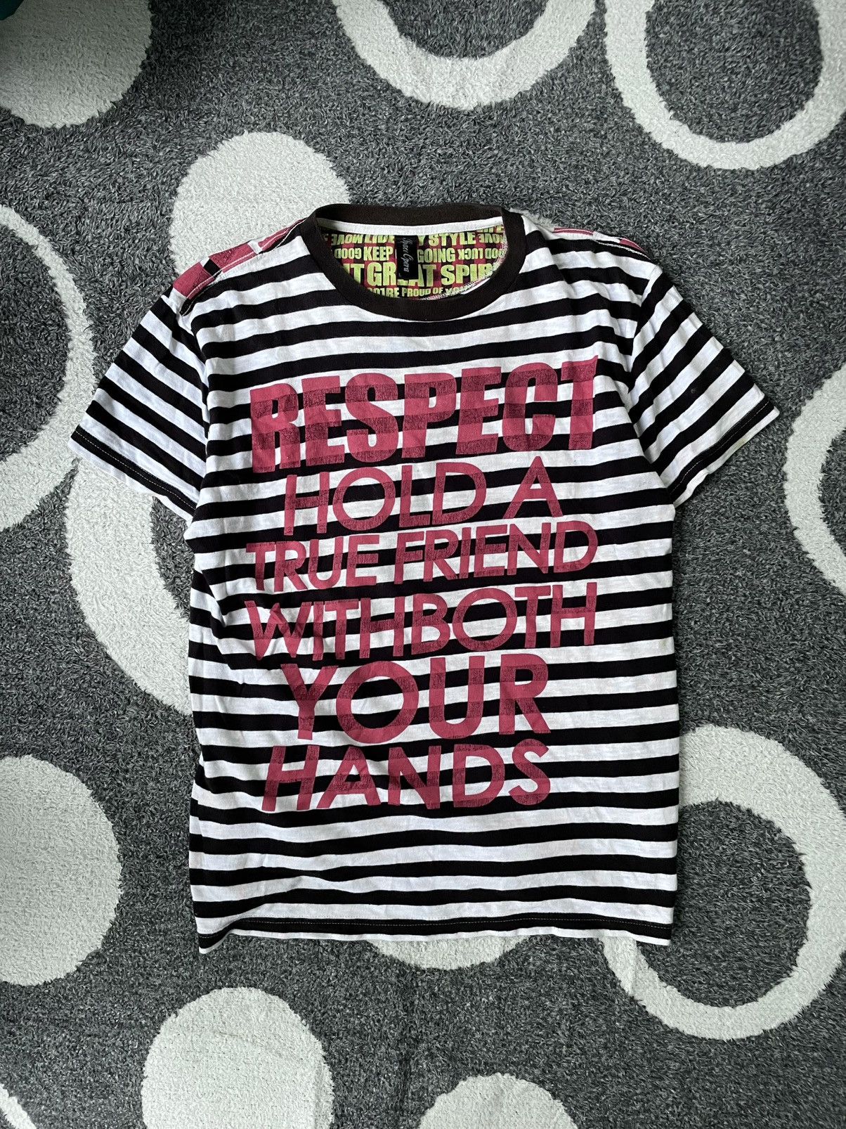 Japanese Brand JAPANESE SPACE OPERA STRIPED TEE Size US M / EU 48-50 / 2 - 1 Thumbnail