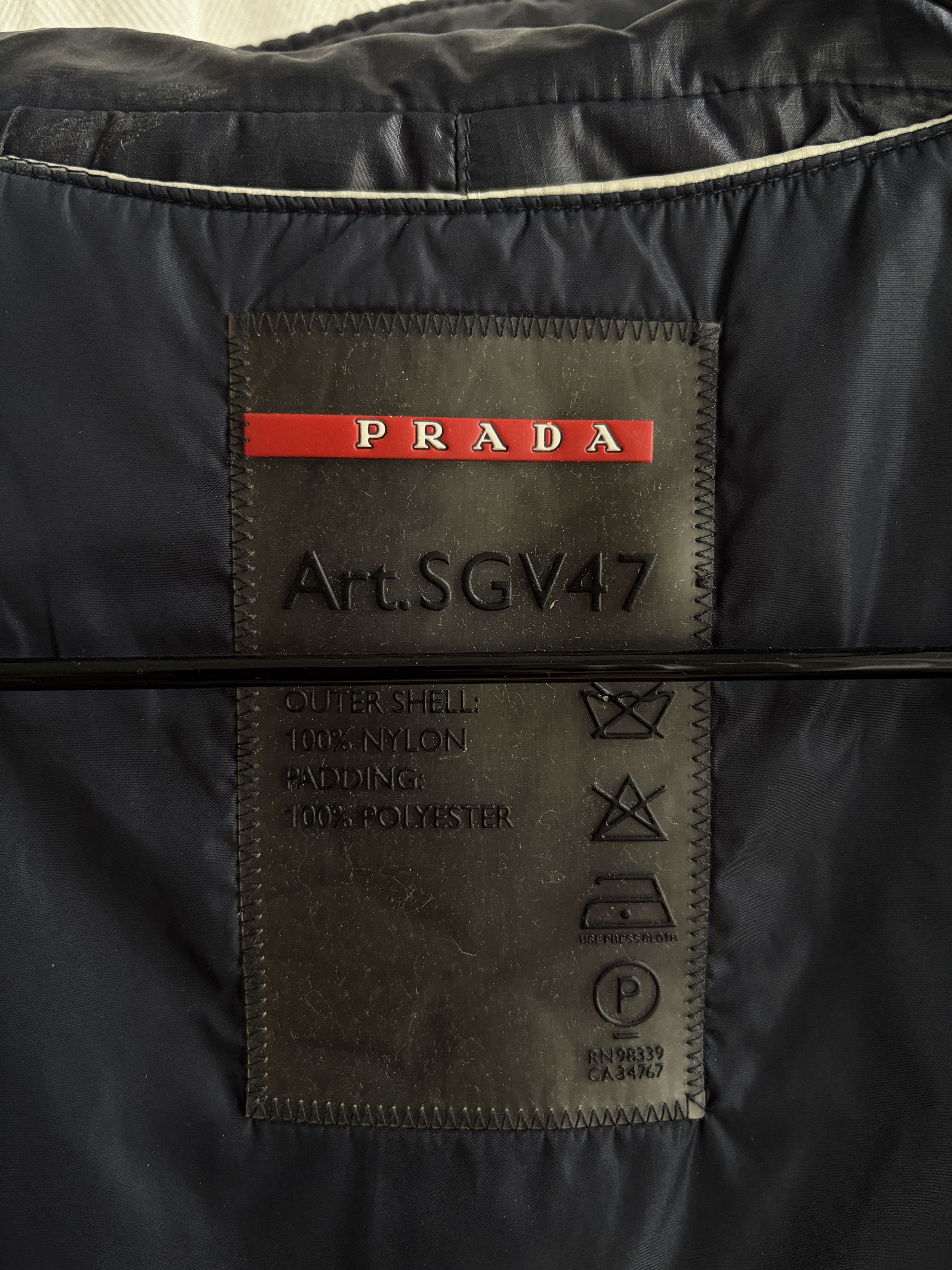 Prada AW08 Astro Nylon Puffer Jacket Size US L / EU 52-54 / 3 - 13 Thumbnail