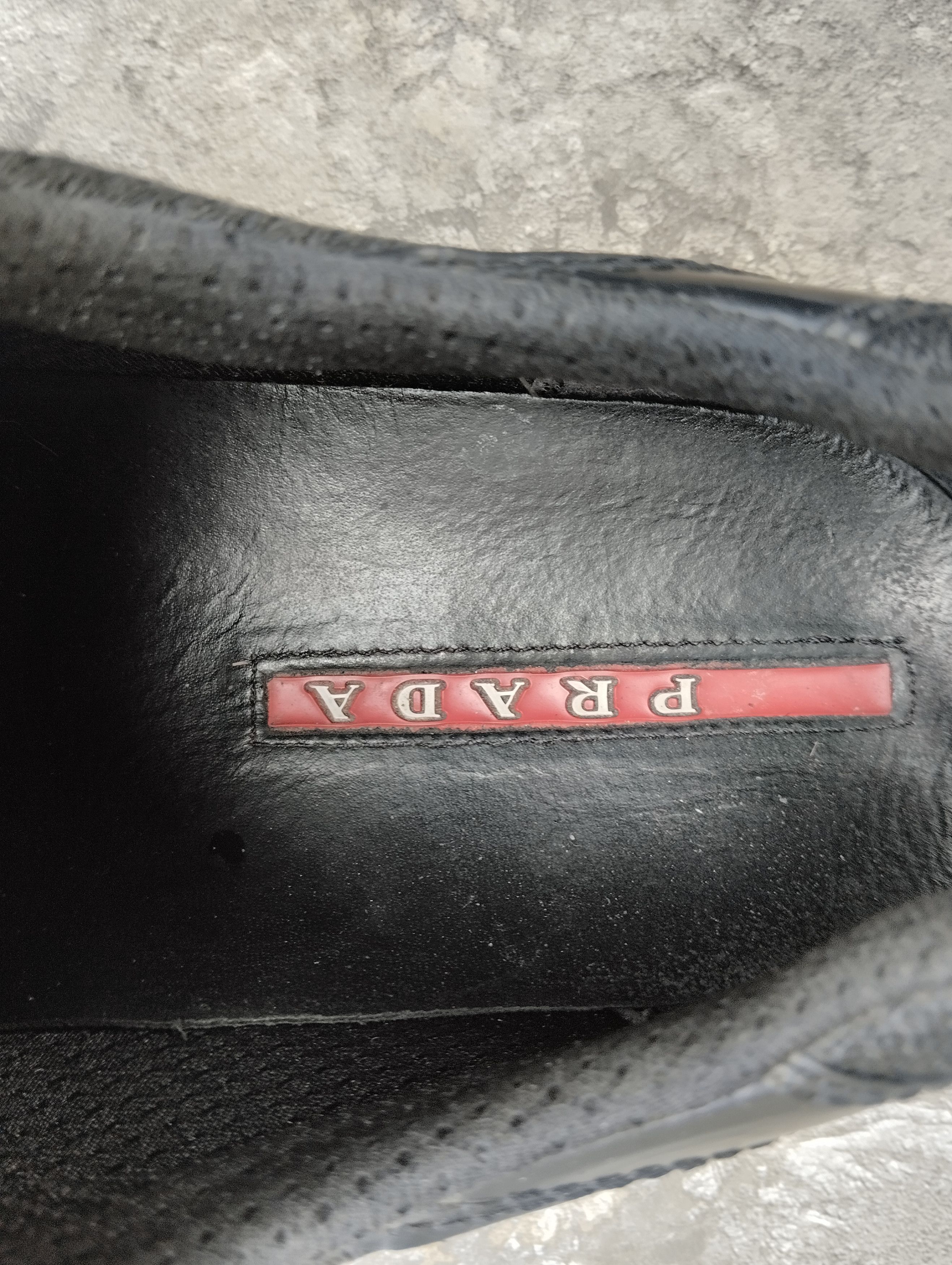 Prada America’s Cup Leather And Mesh Trainers Size US 10.5 / EU 43-44 - 14 Thumbnail
