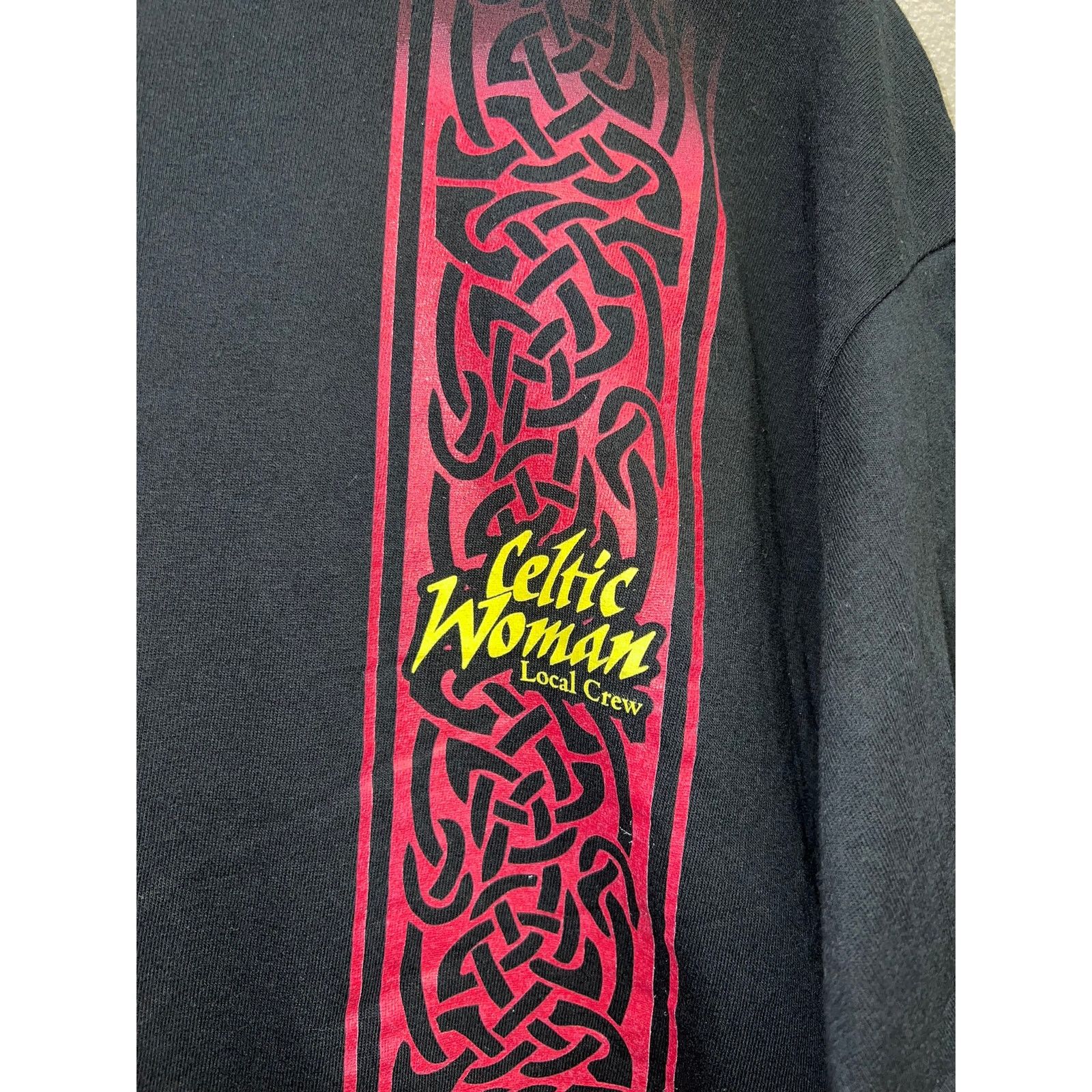 Gildan Y2K Local Crew Celtic Woman Shirt Black Tour Concert 2000s X Size US XL / EU 56 / 4 - 4 Thumbnail