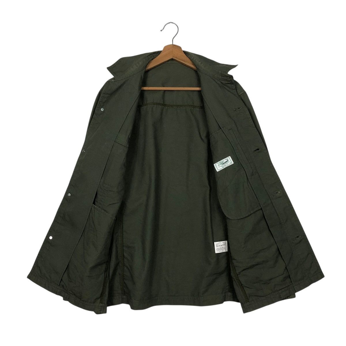 Japanese Brand 🔥VINTAGE BUTTON CHORE WORK JACKET CROCODILE ISSEY MIYAKE Size US L / EU 52-54 / 3 - 15 Thumbnail