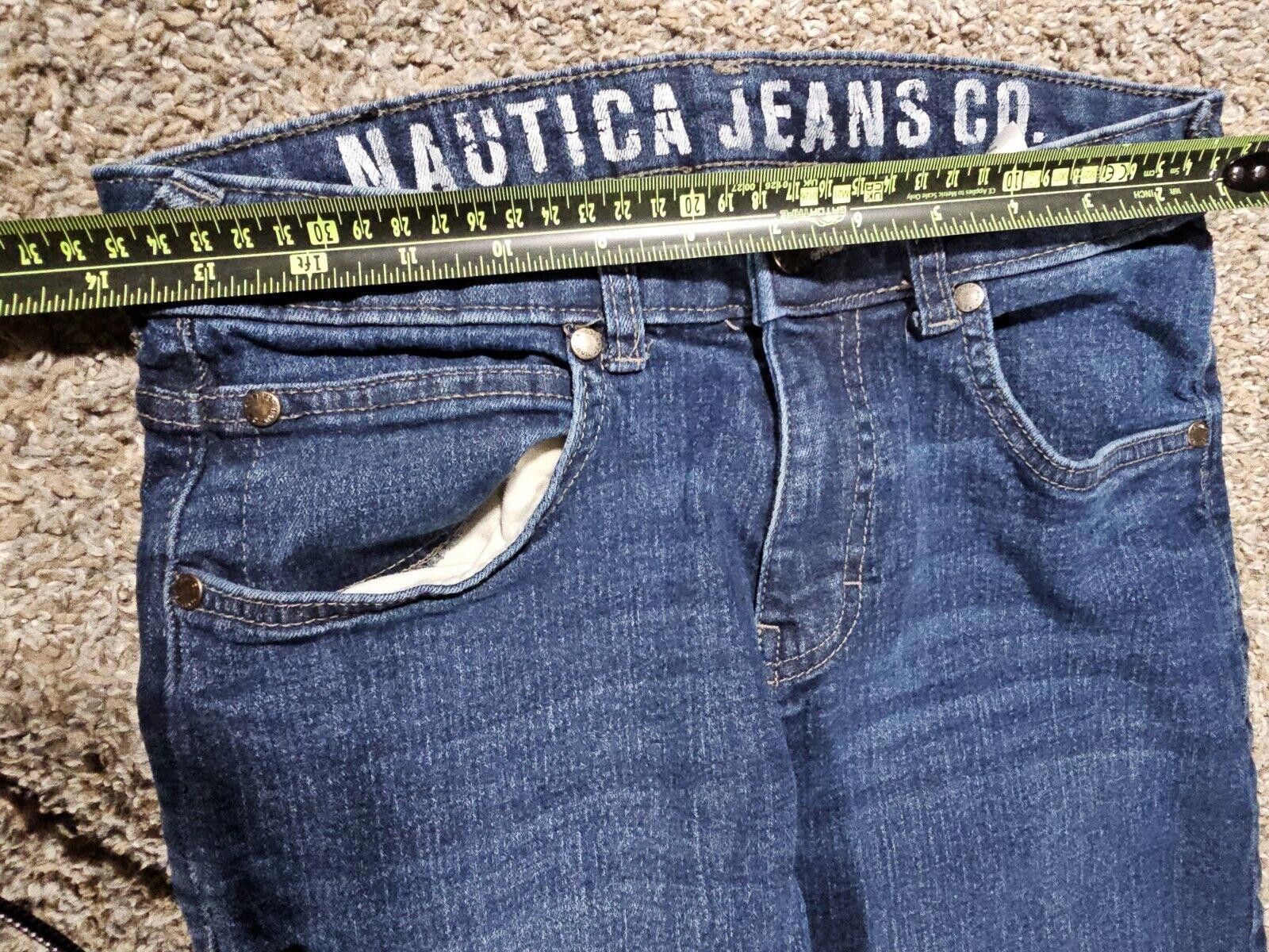 Nautica Nautica Jeans Co Approx 28x25(size 12?) Boys Straight Jeans Size US 26 / EU 42 - 5 Thumbnail
