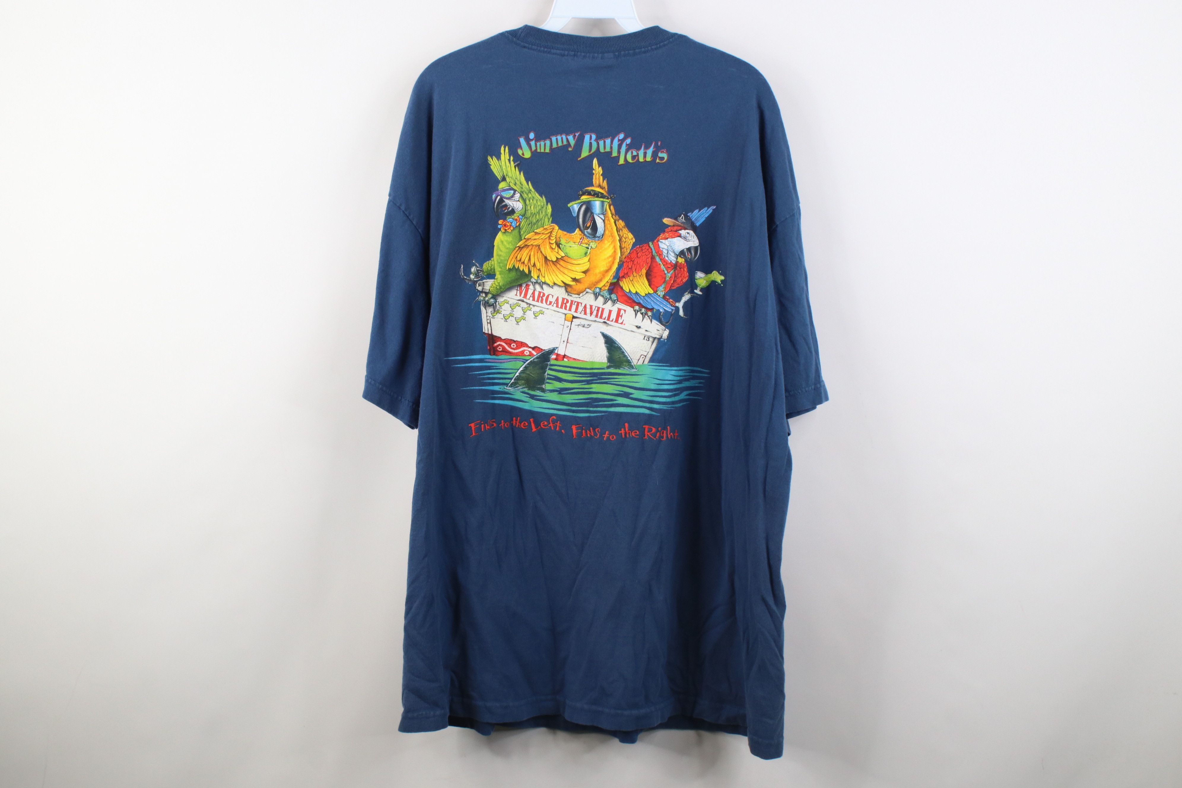 Vintage Vintage Y2K Jimmy Buffett Margaritaville Las Vegas T-Shirt Size US XXL / EU 58 / 5 - 12 Thumbnail