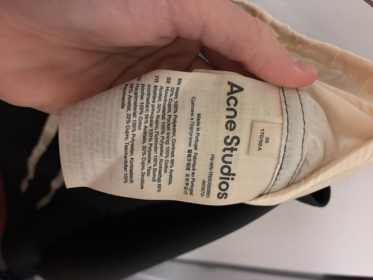 Acne Studios Acne Studios Silk Trousers Size US 36 / EU 52 - 4 Thumbnail