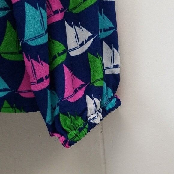 Other Macbeth Collection Margaret Josephs S Sailboat Top Pink Gree Size S / US 4 / IT 40 - 4 Thumbnail