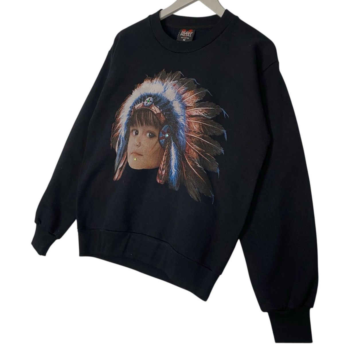 Other Vintage Heavy Metal Big Printed Crewneck Sweatshirt Black Size US M / EU 48-50 / 2 - 2 Thumbnail