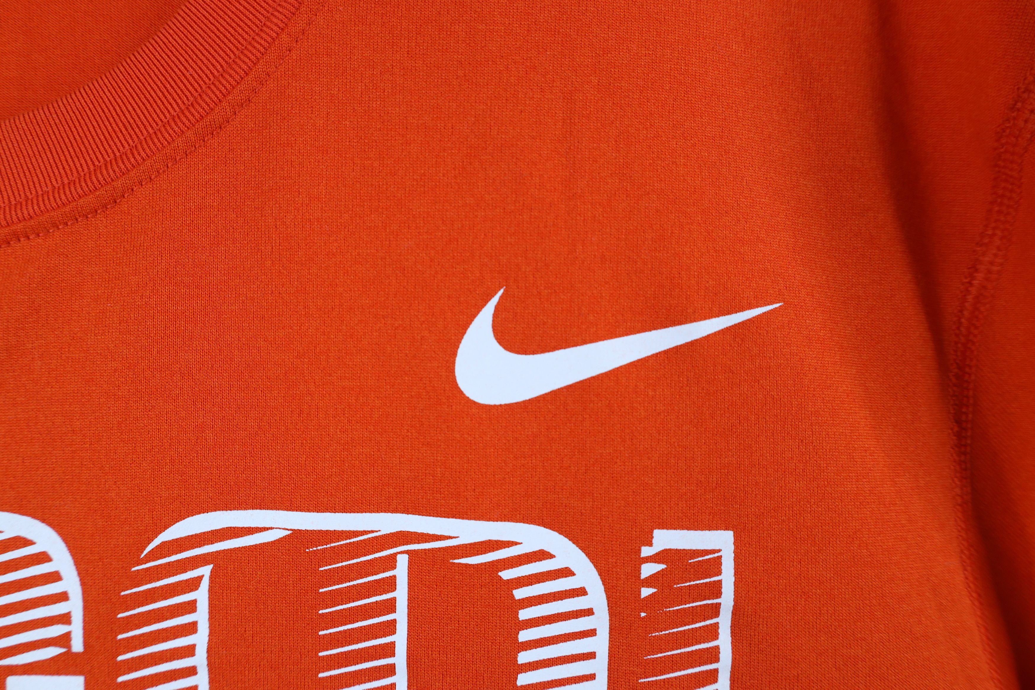 Nike Nike University of Miami Football Short Sleeve T-Shirt Size US L / EU 52-54 / 3 - 5 Thumbnail