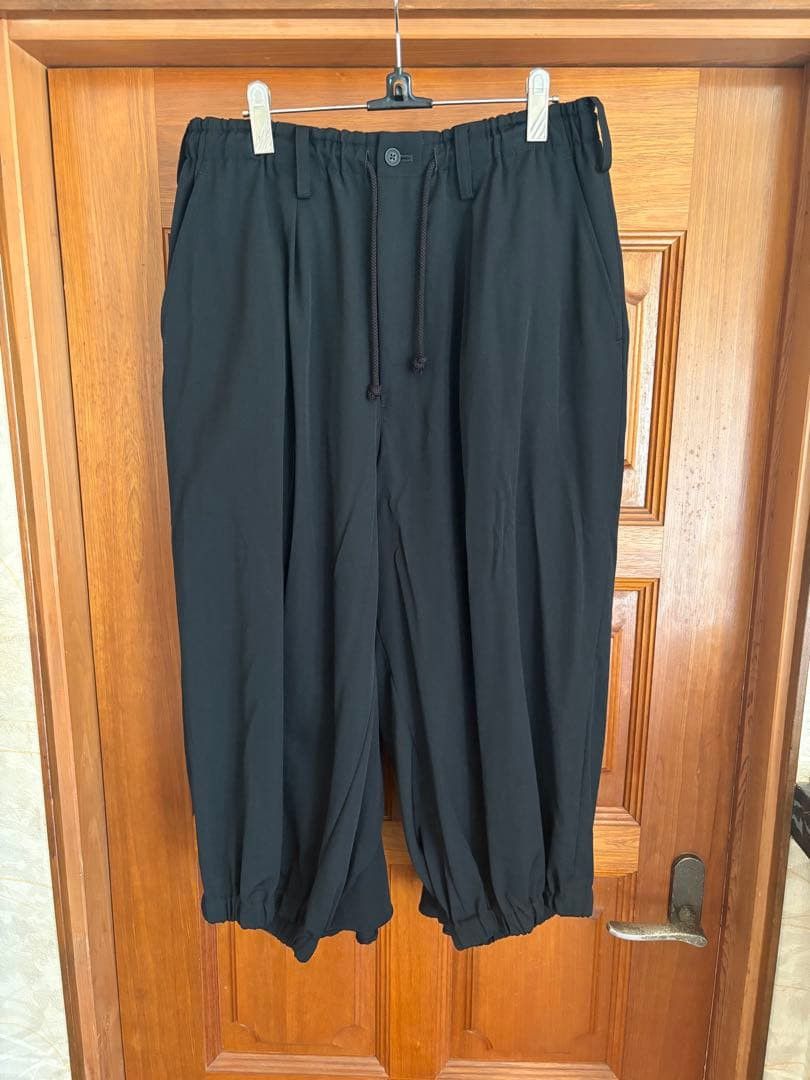 Yohji Yamamoto yohji yamamoto POUR HOMME/Crow Pants black2 Size US 29 - 2 Thumbnail