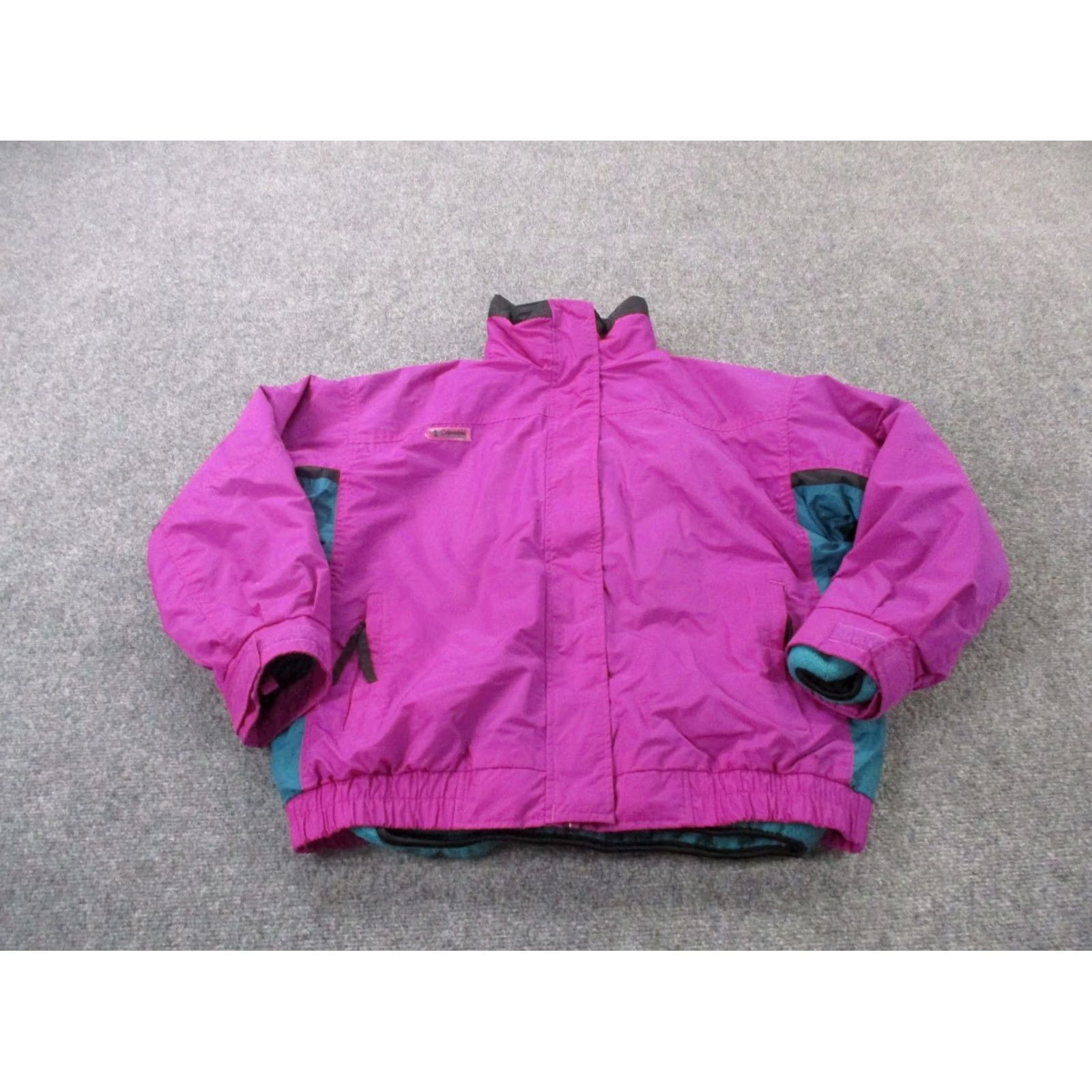 Vintage VINTAGE Columbia Jacket Womens L Bugaboo Interchange 2 in 1 Coat USA Made 90s Purple Size L / US 10 / IT 46 - 2 Thumbnail