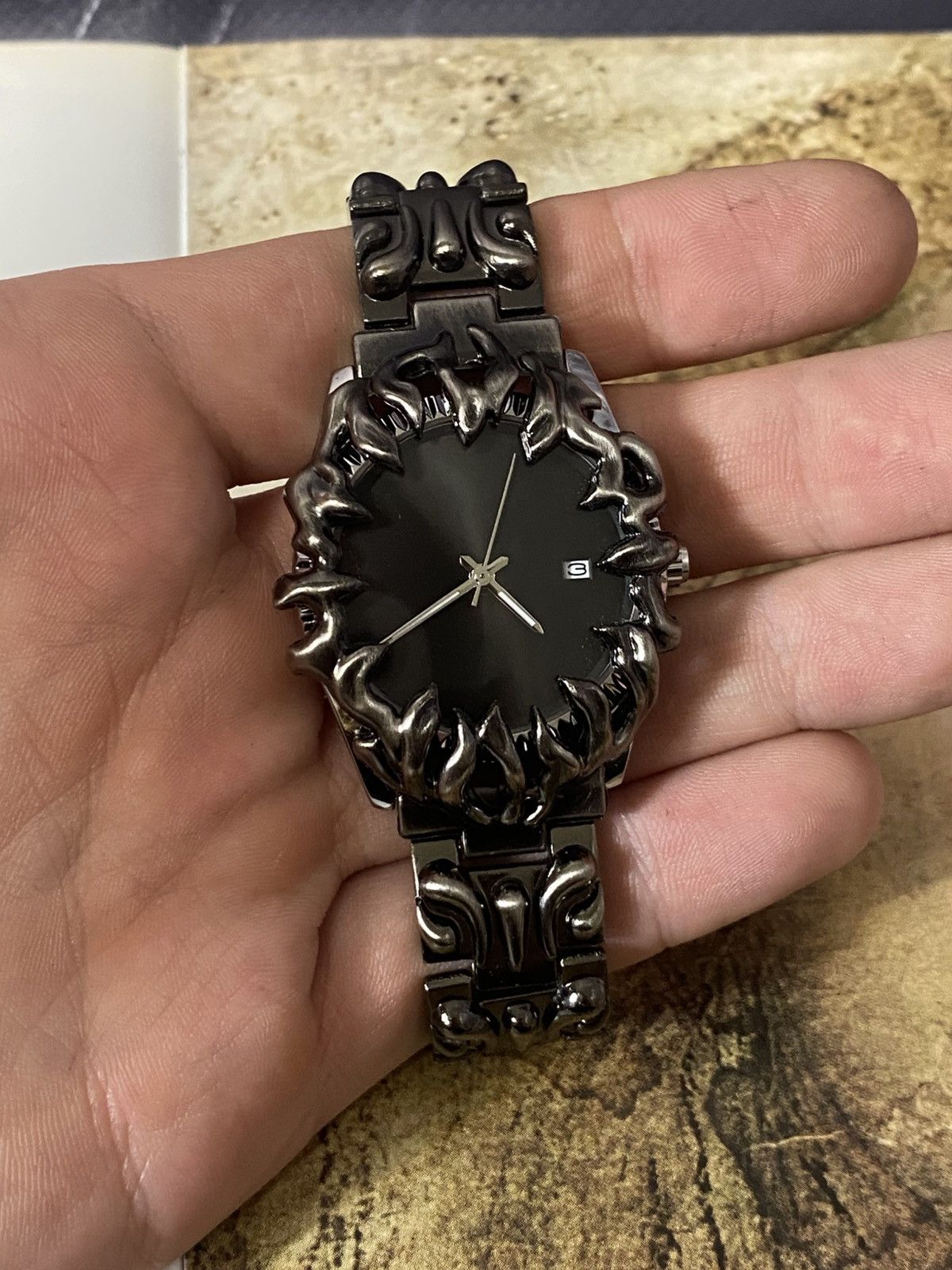 Japanese Brand Very Rare Futuristic Gothic Thorn Watch Cyber Y2K Opium Size ONE SIZE - 9 Thumbnail