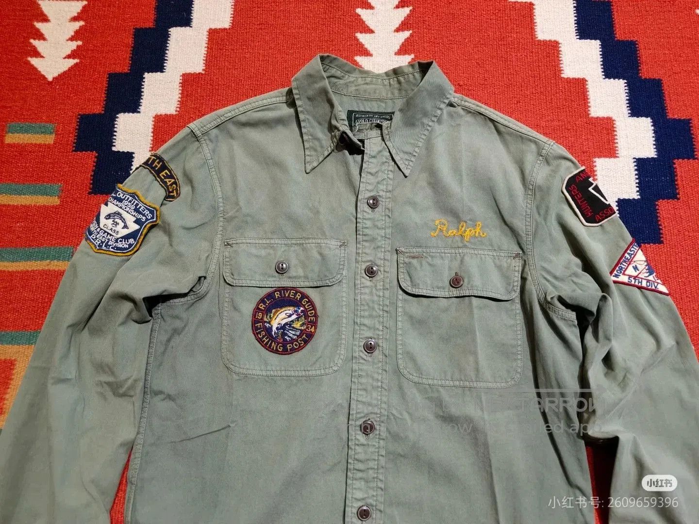 RRL Ralph Lauren Ralph Lauren Fishing Club Shirt. Size US S / EU 44-46 / 1 - 5 Thumbnail