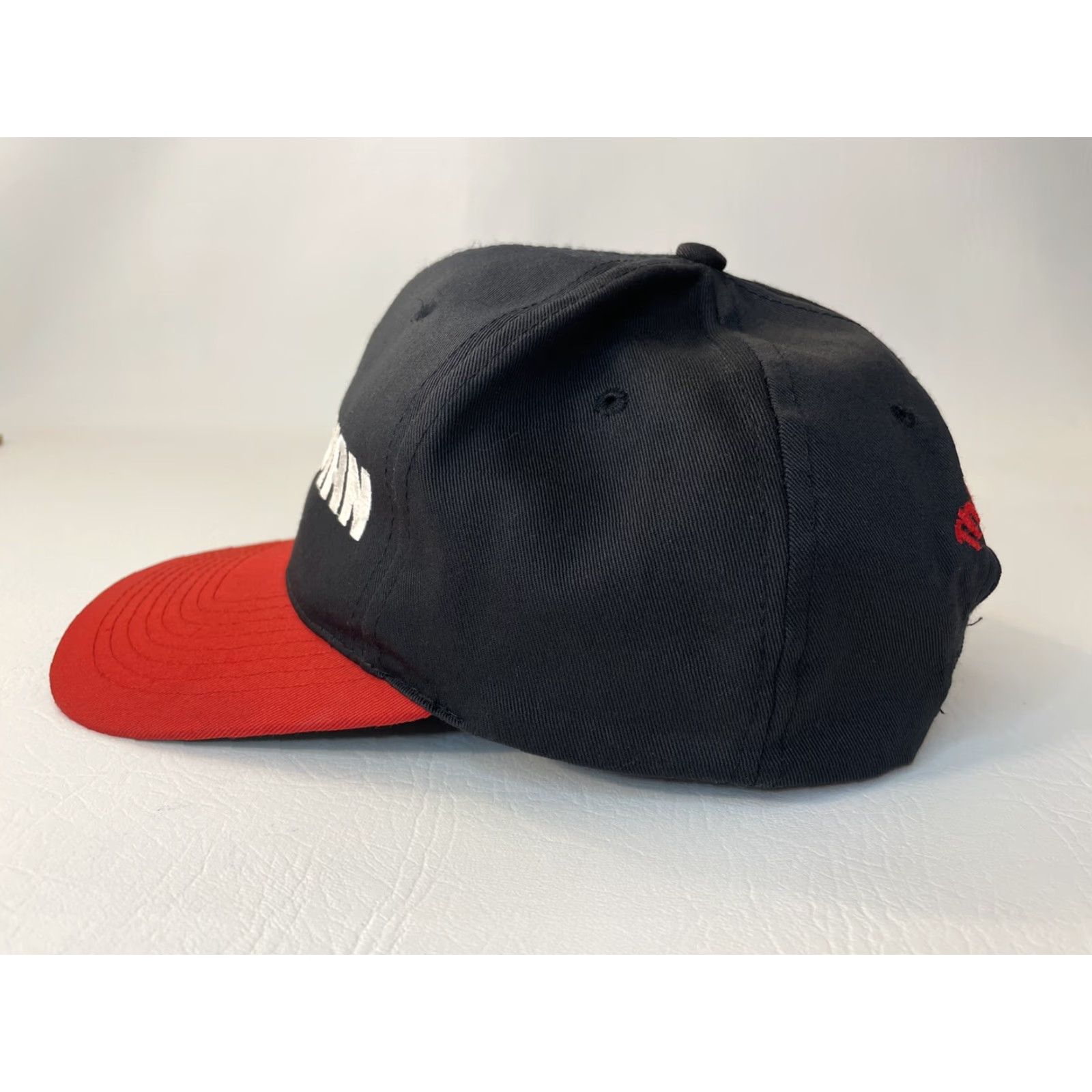 Vintage Craftsman Tools Black Red Snapback Hat One Size Mens Size ONE SIZE - 2 Thumbnail