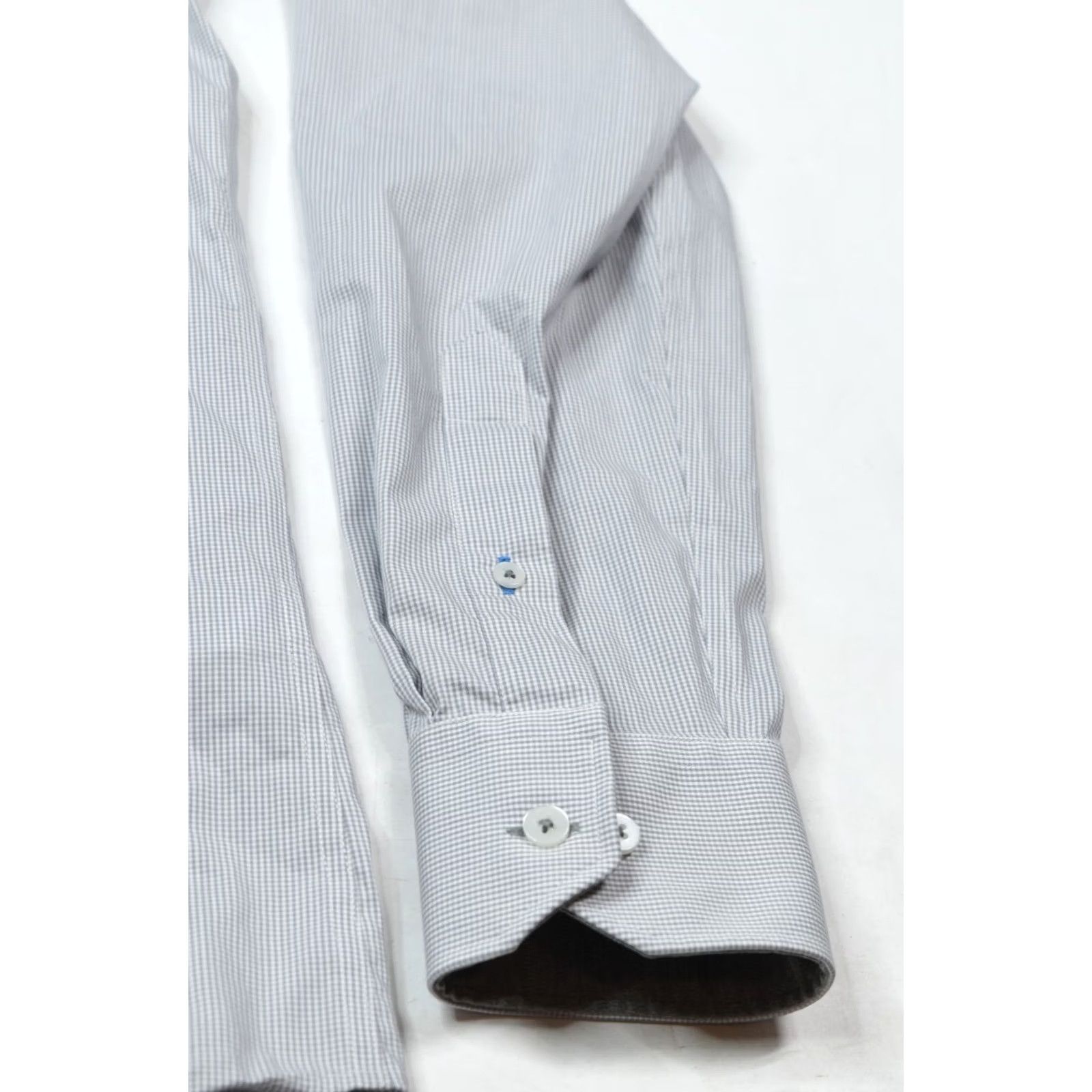 Vintage Twillory Performance Shirt Gray Check Tailored Long Sleeve Button-Up Mens 15.5 Size US L / EU 52-54 / 3 - 5 Thumbnail