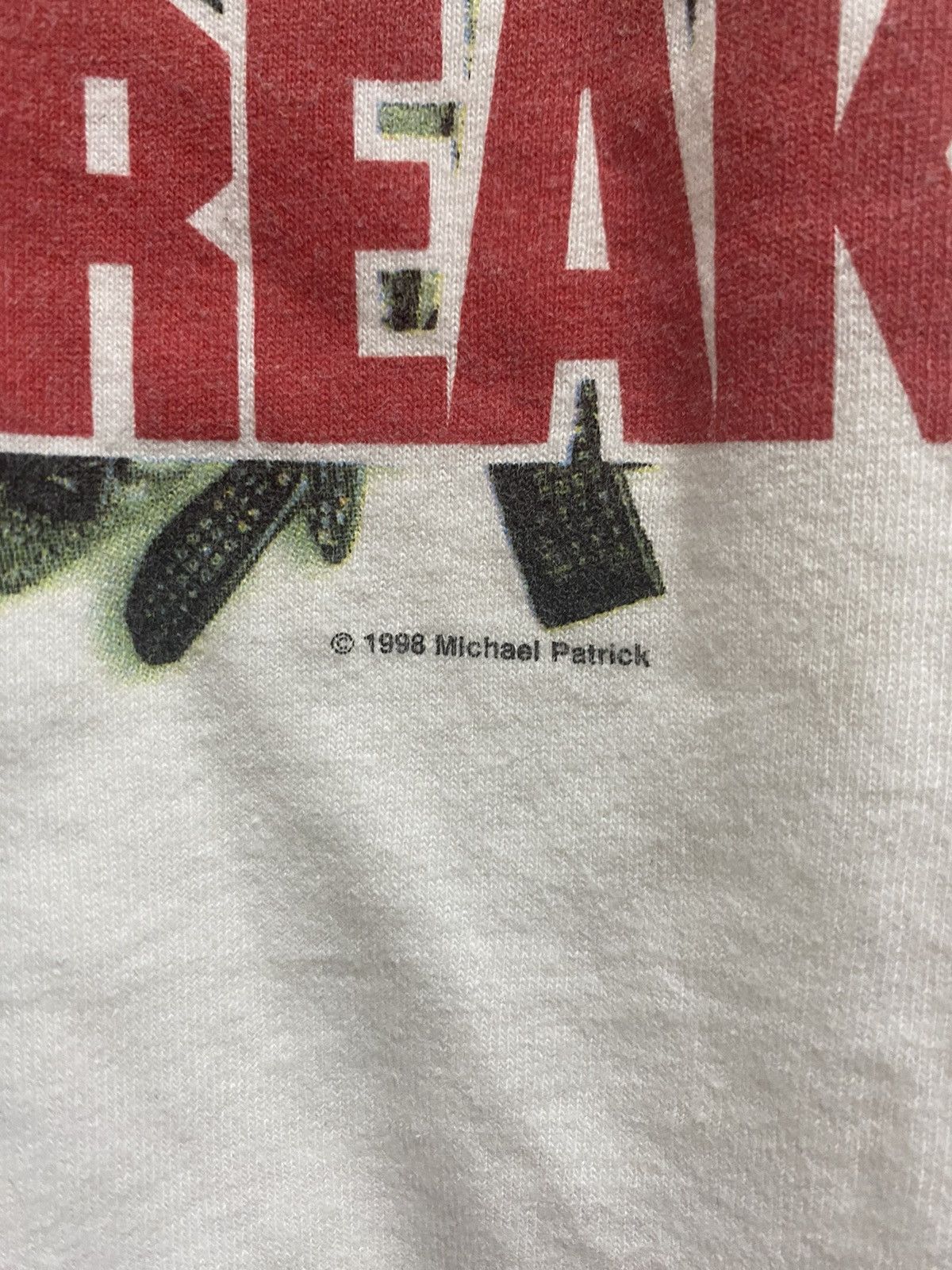 Vintage Vintage 90’s Control Freak Distressed Tee Size US L / EU 52-54 / 3 - 3 Thumbnail