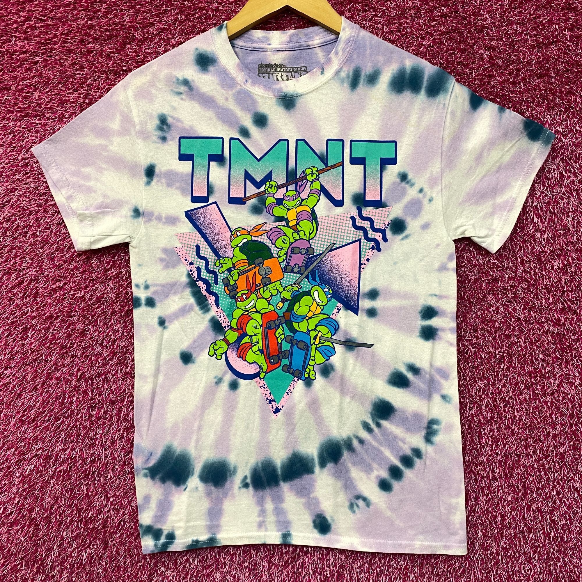 Nickelodeon Teenage Mutant Ninja Turtles TMNT Tie Dye T-shirt Small Size US S / EU 44-46 / 1 - 1 Thumbnail