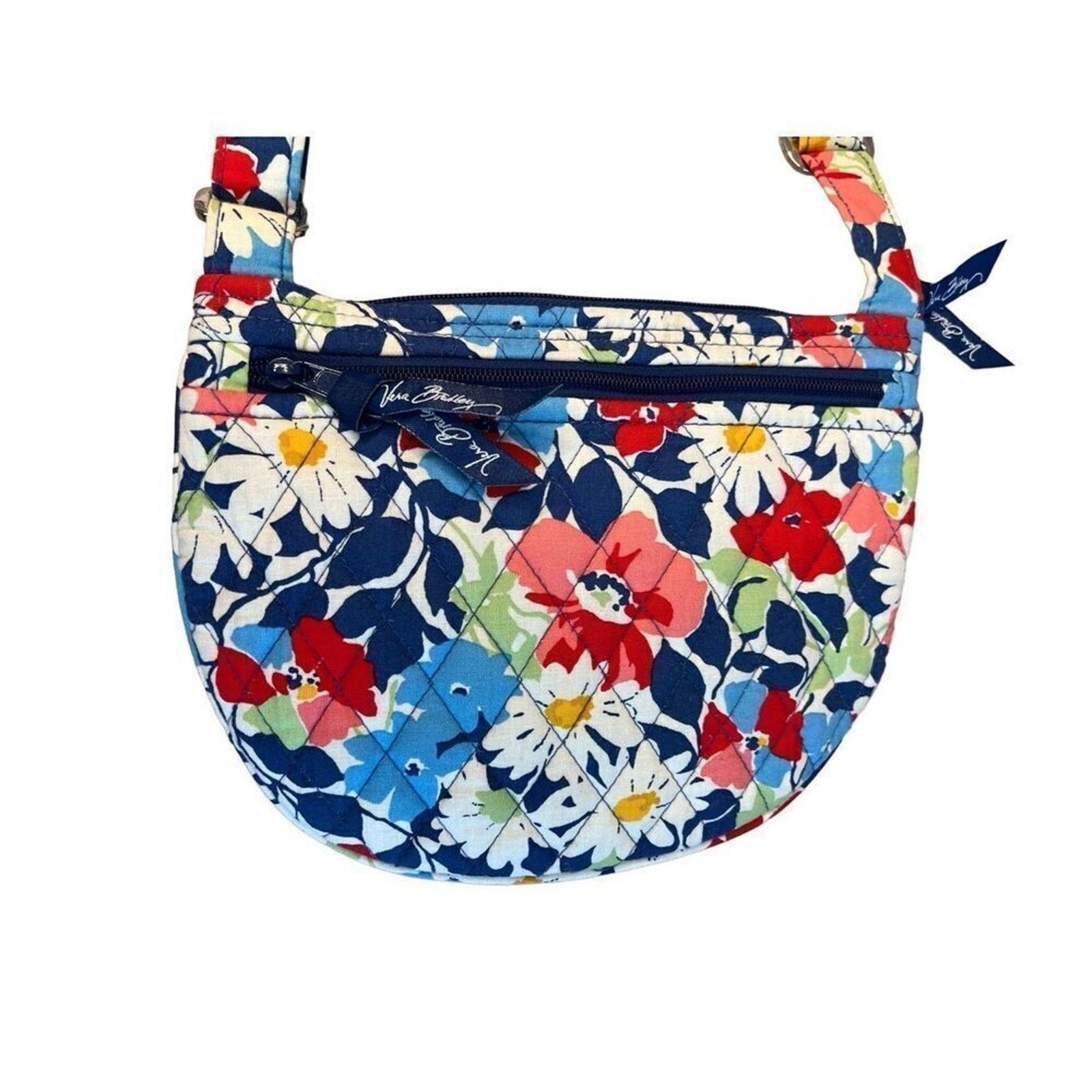 Vera Bradley Vera Bradley Summer Cottage The Lizzy Crossbody Quilted Bag Size ONE SIZE - 7 Thumbnail