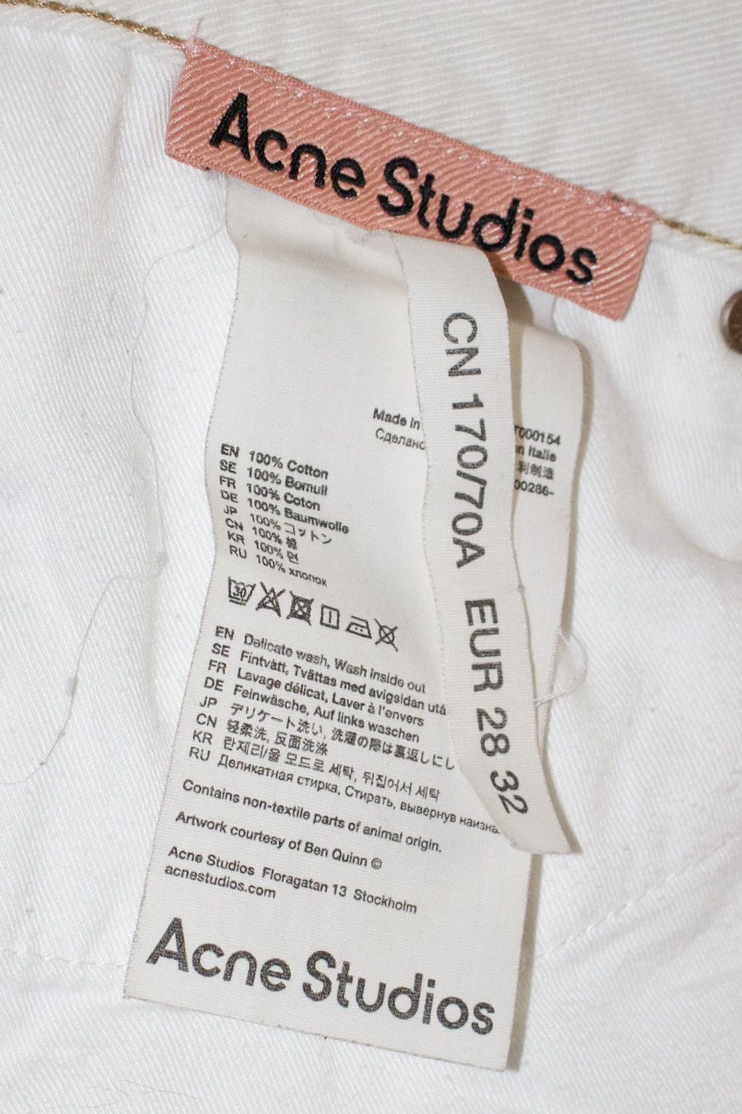 Acne Studios ACNE STUDIOS STAR DENIM Size US 28 / EU 44 - 9 Thumbnail