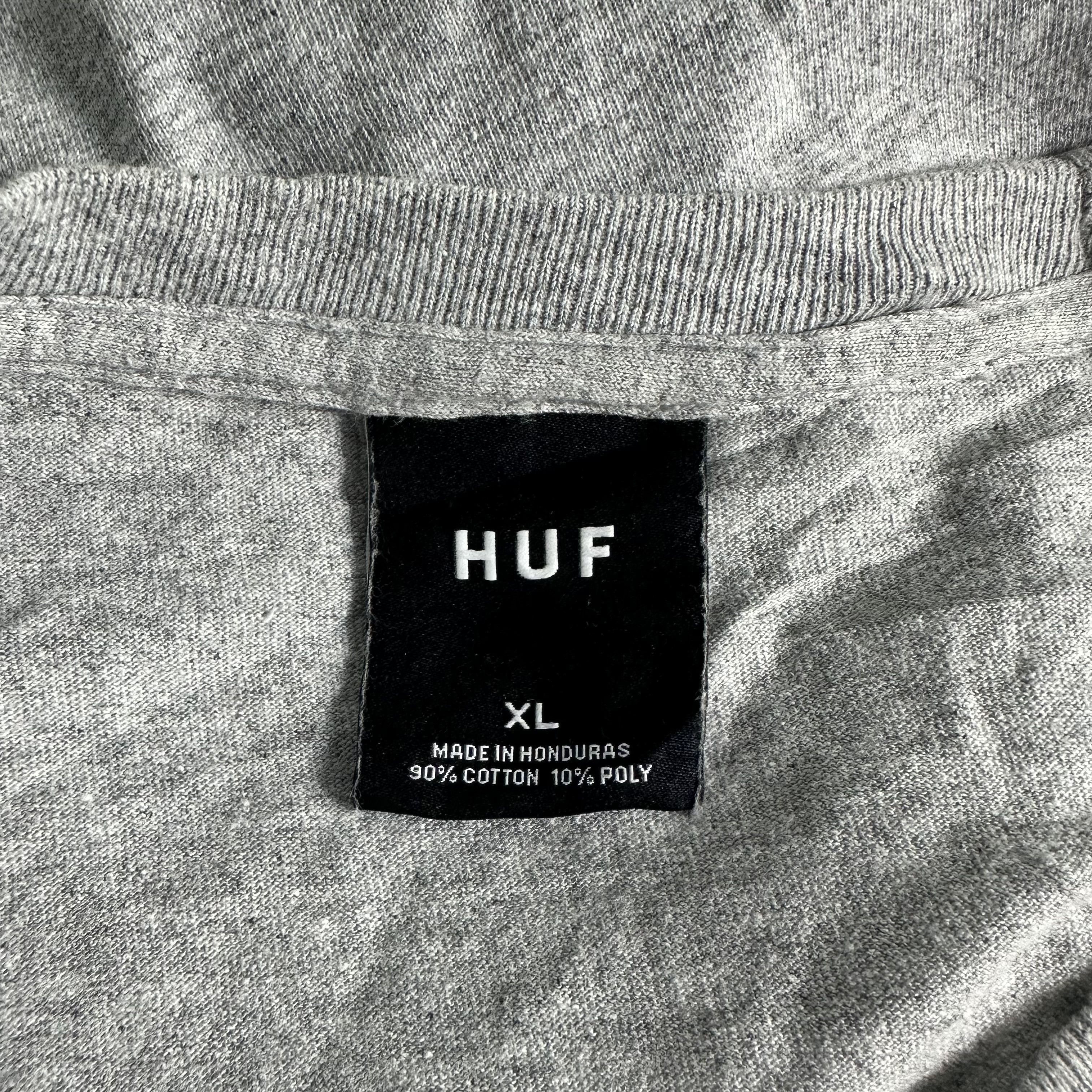 Huf 🔥RARE🔥Vintage HUF Skateboard Long Sleeve T-shirt Size US XL / EU 56 / 4 - 5 Thumbnail